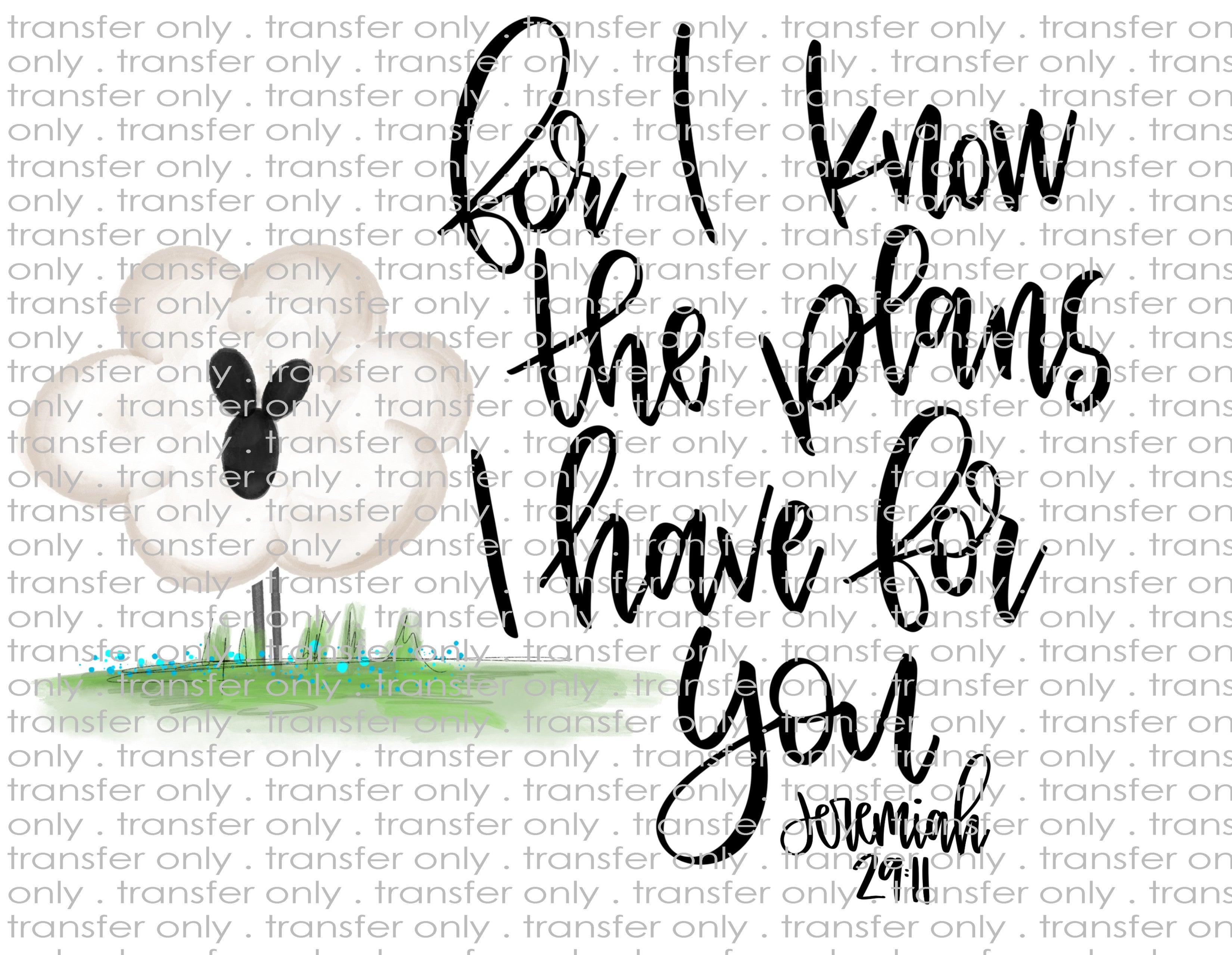 Waterslide, Sublimation Transfers - Religious