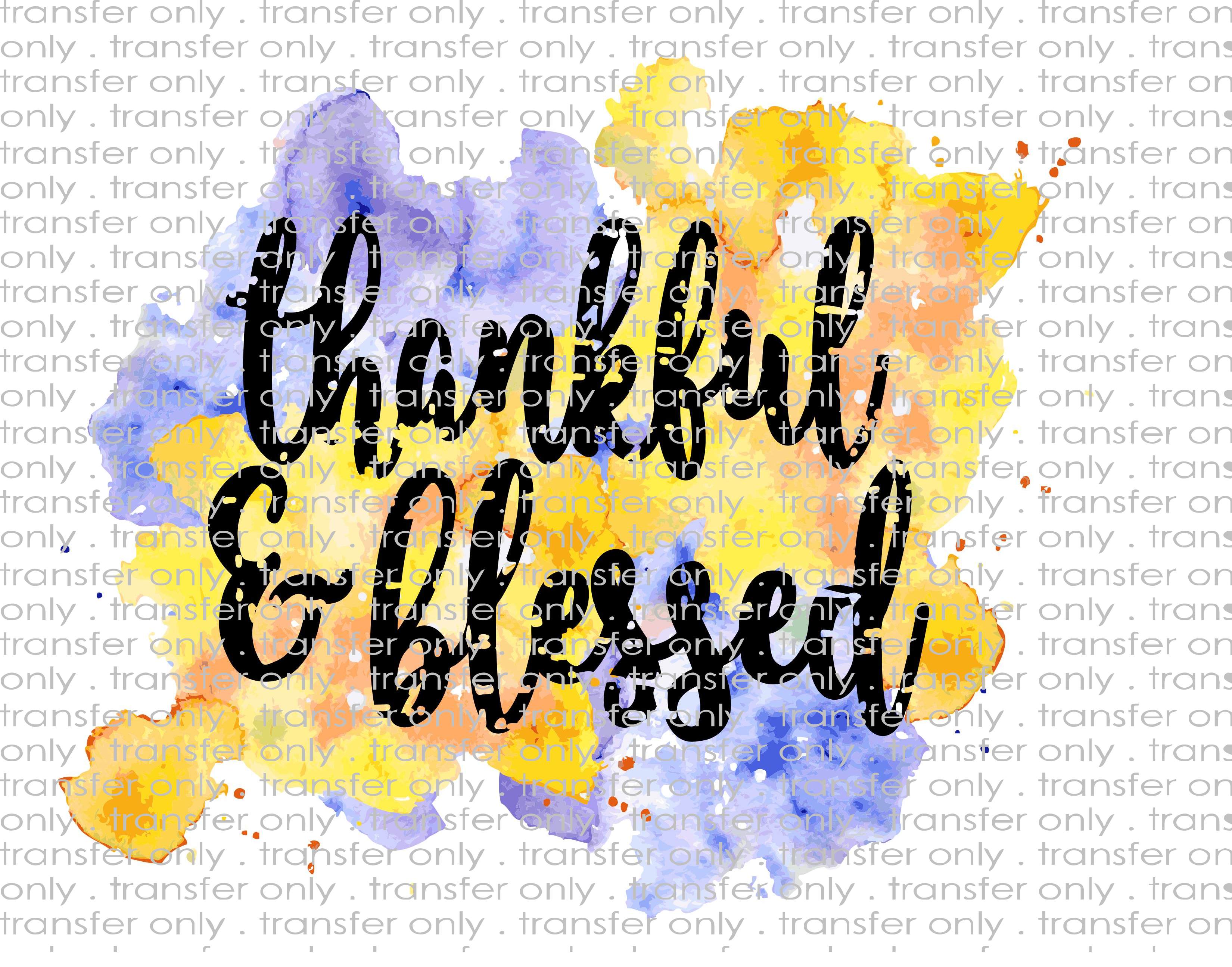 Waterslide, Sublimation Transfers - Thanksgiving