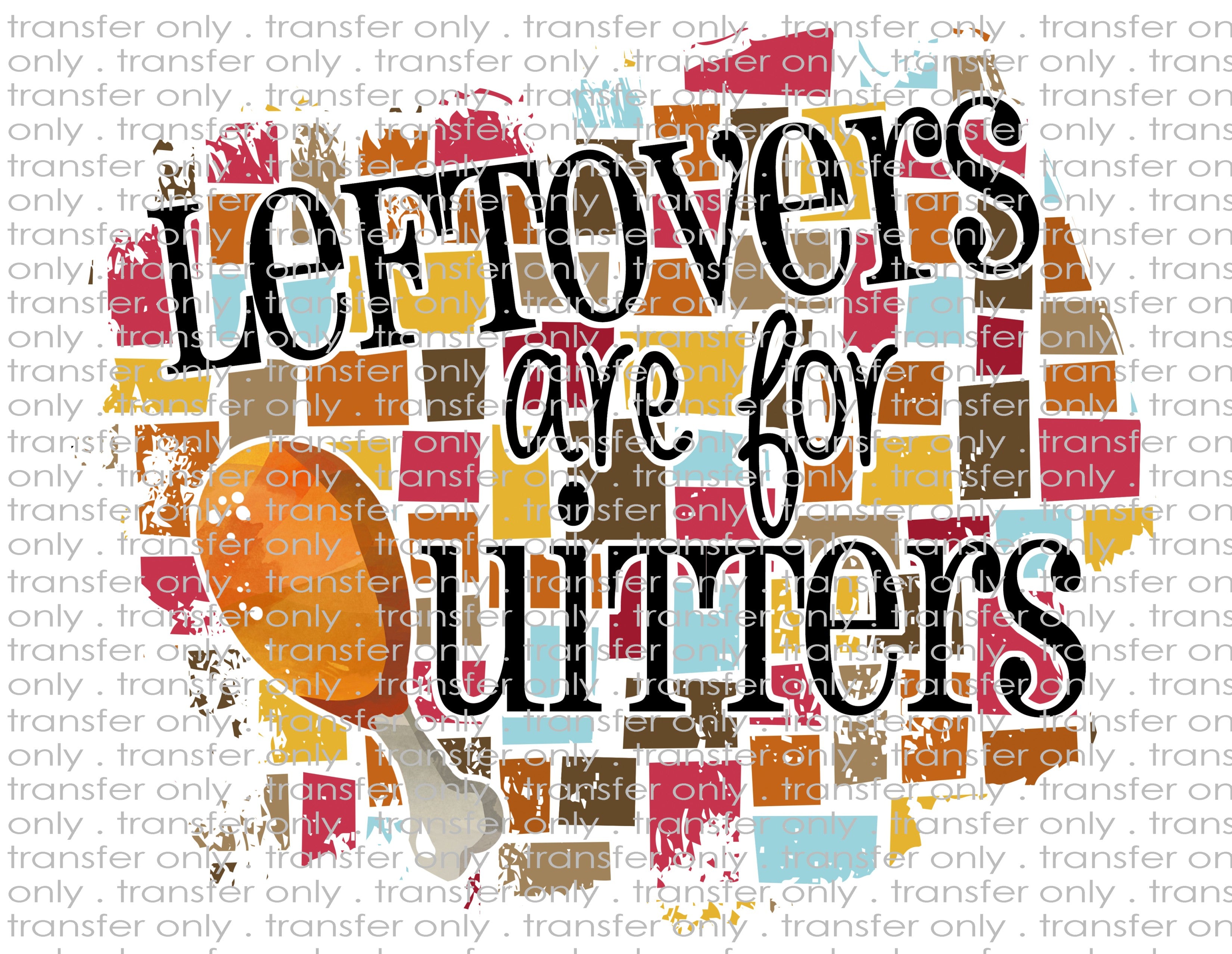 Waterslide, Sublimation Transfers - Thanksgiving