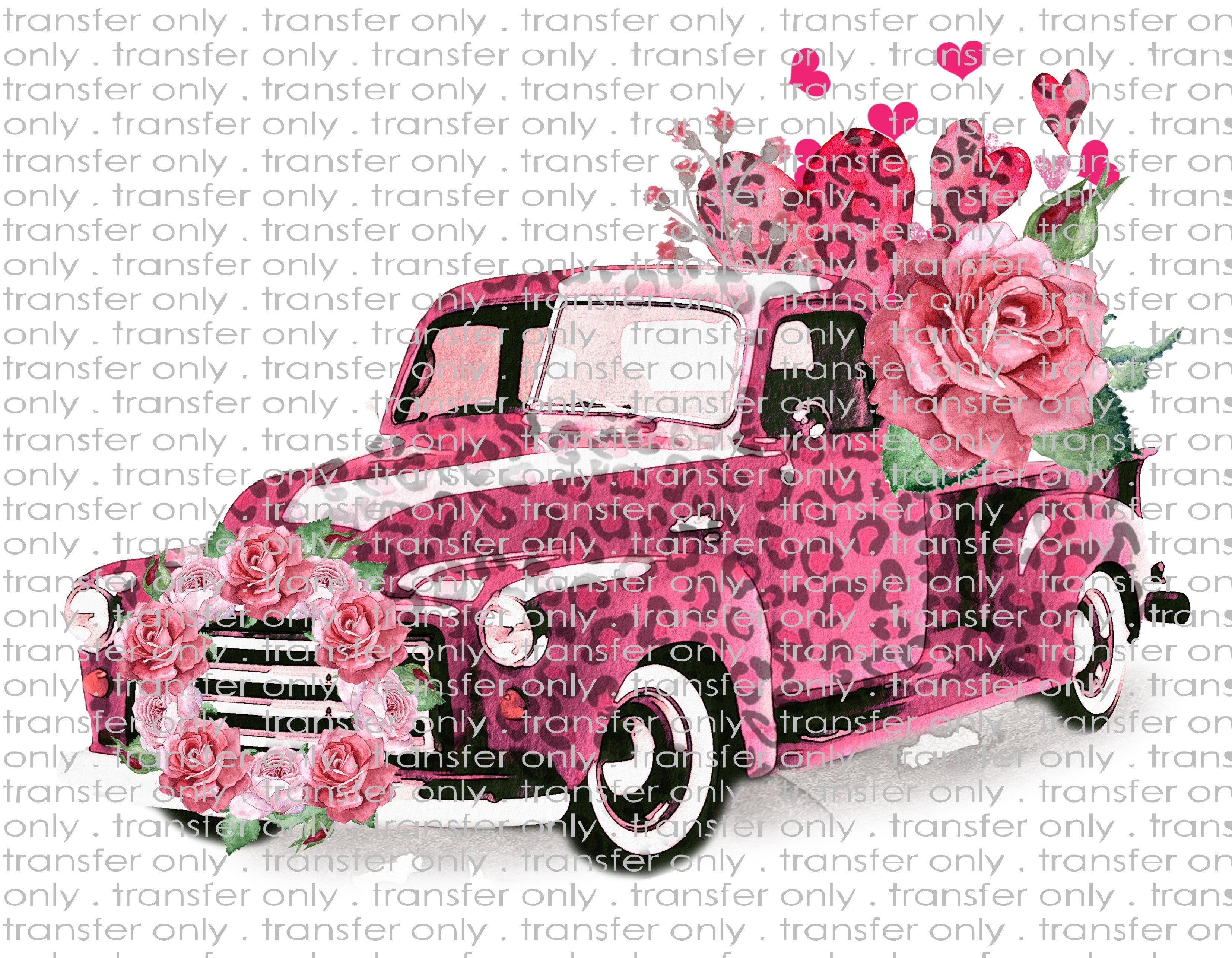 Waterslide, Sublimation Transfers - Valentine's Day