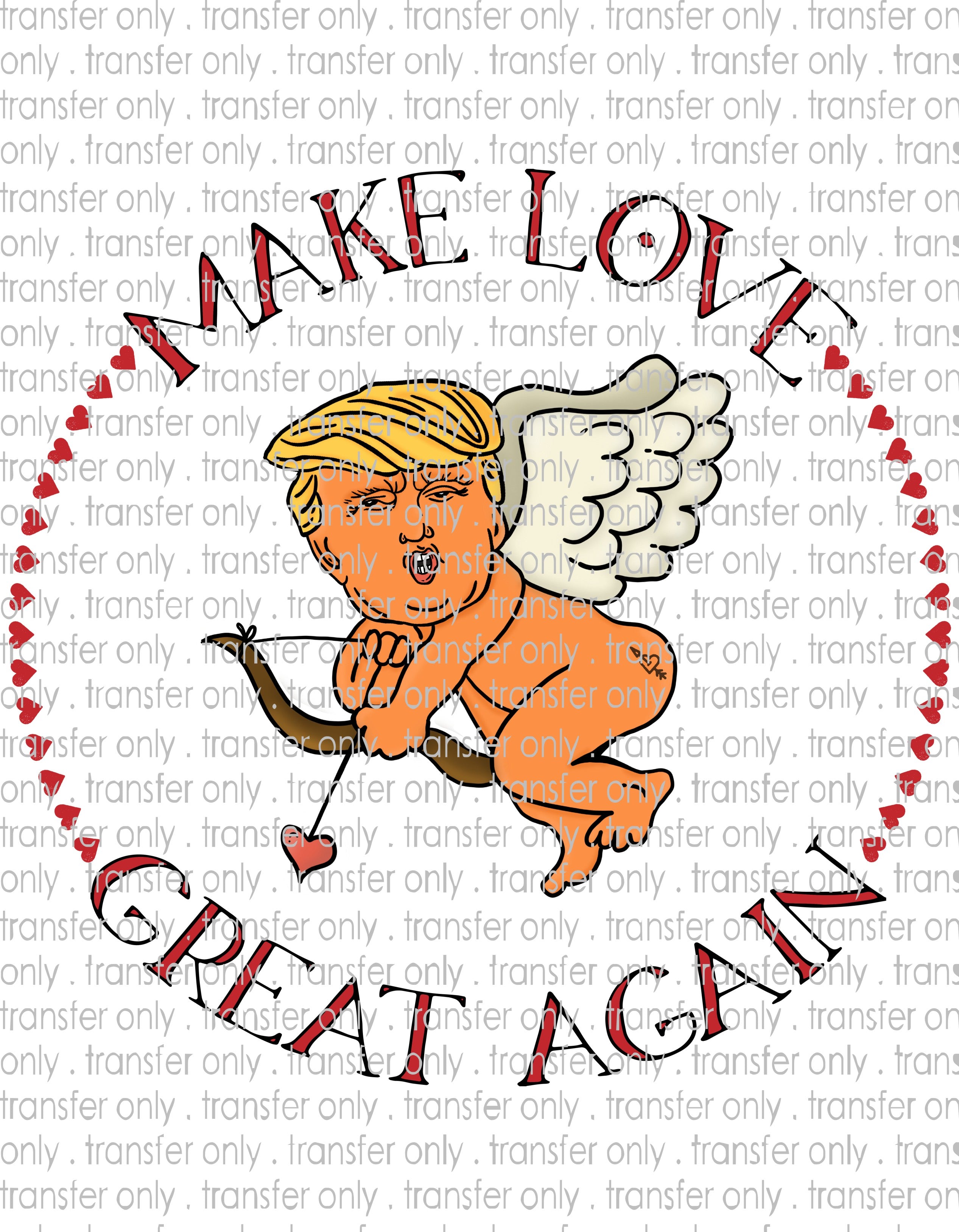 Waterslide, Sublimation Transfers - Valentine's Day