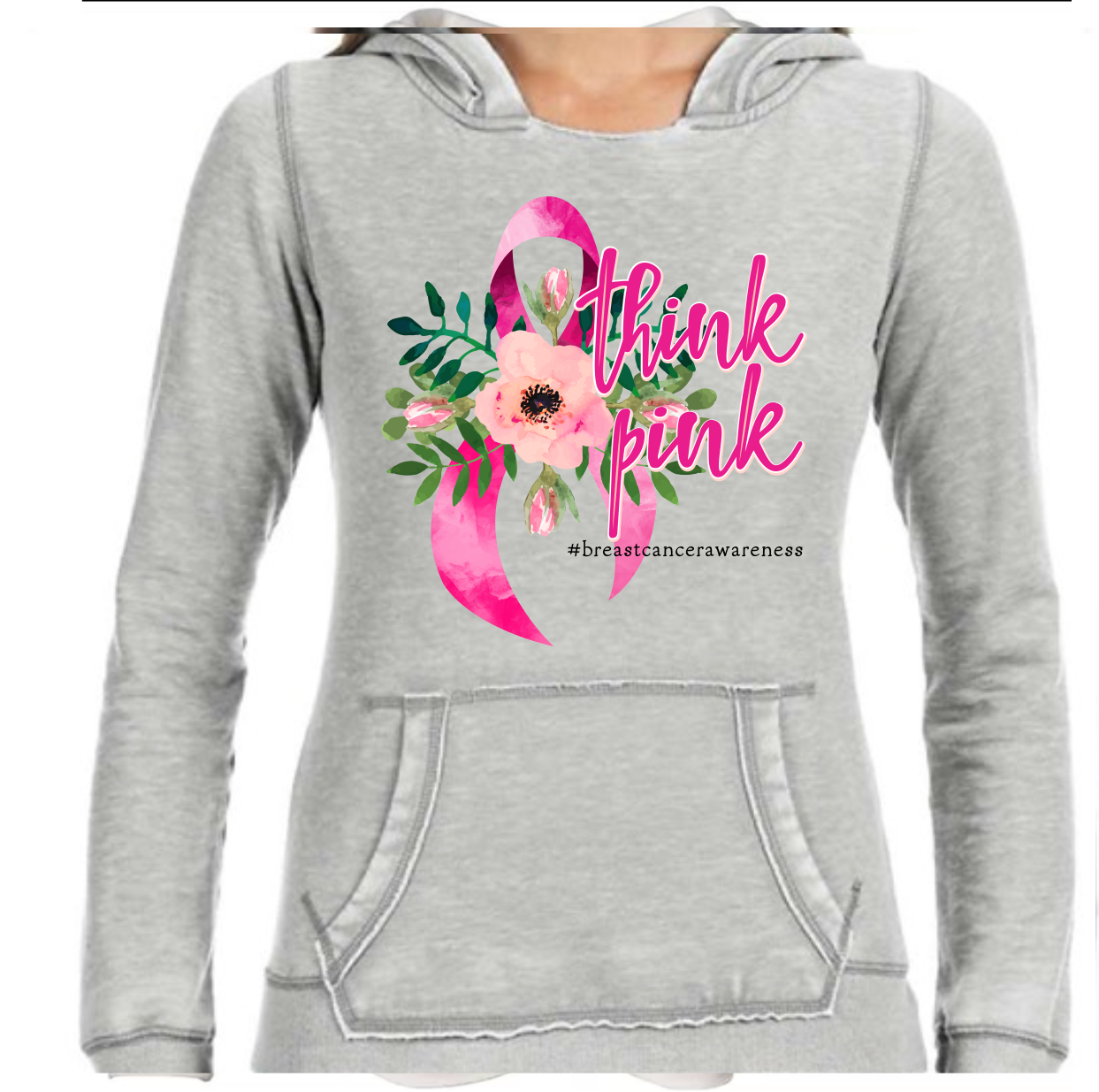 Think Pink - DTF Transfer