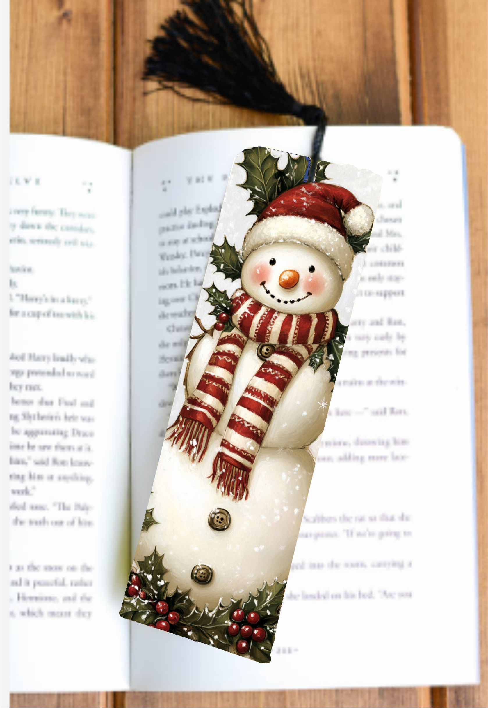 Snowman - Bookmark - Sublimation Transfer
