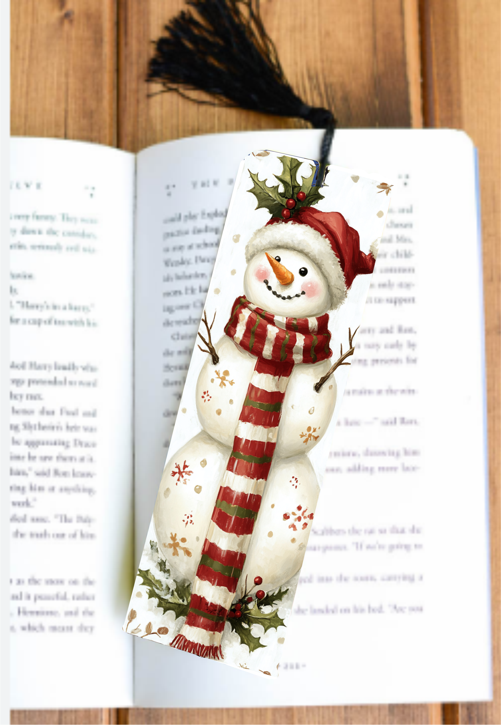 Snowman - Bookmark - Sublimation Transfer