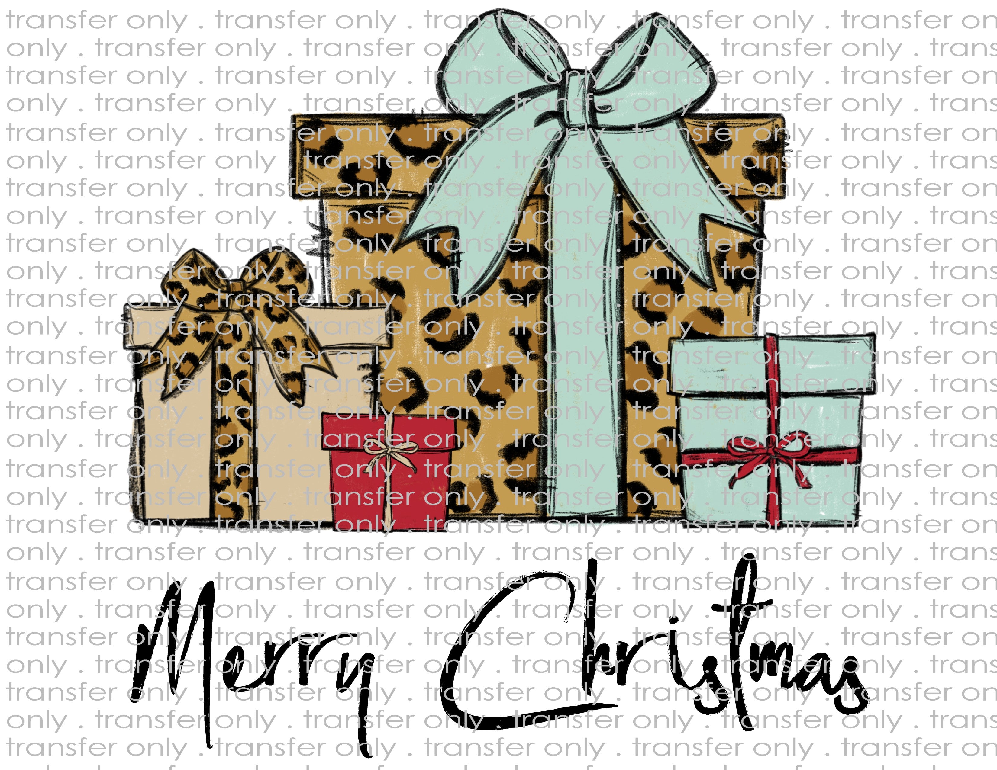 Waterslide, Sublimation Transfers - Christmas