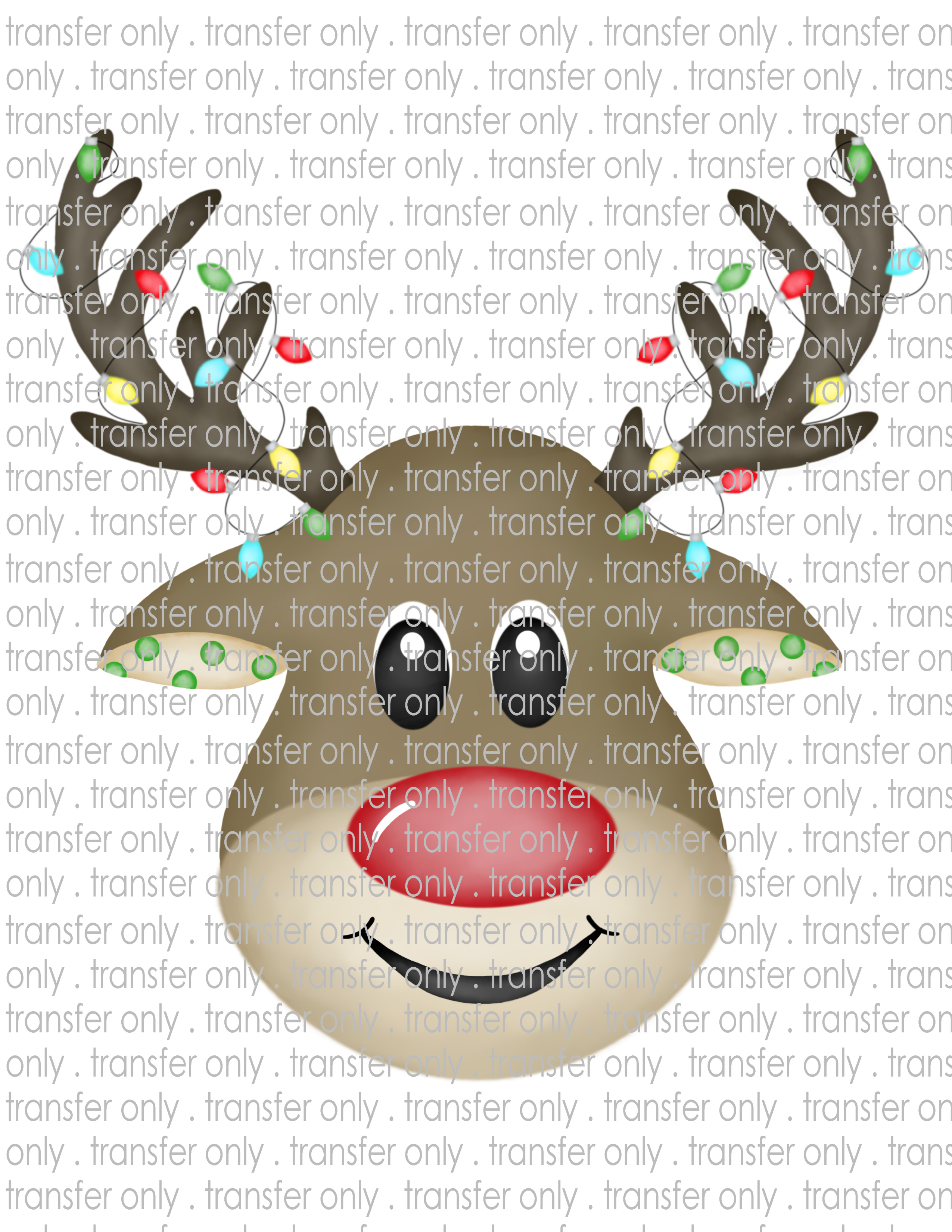 Kids Reindeer - Waterslide, Sublimation Transfers
