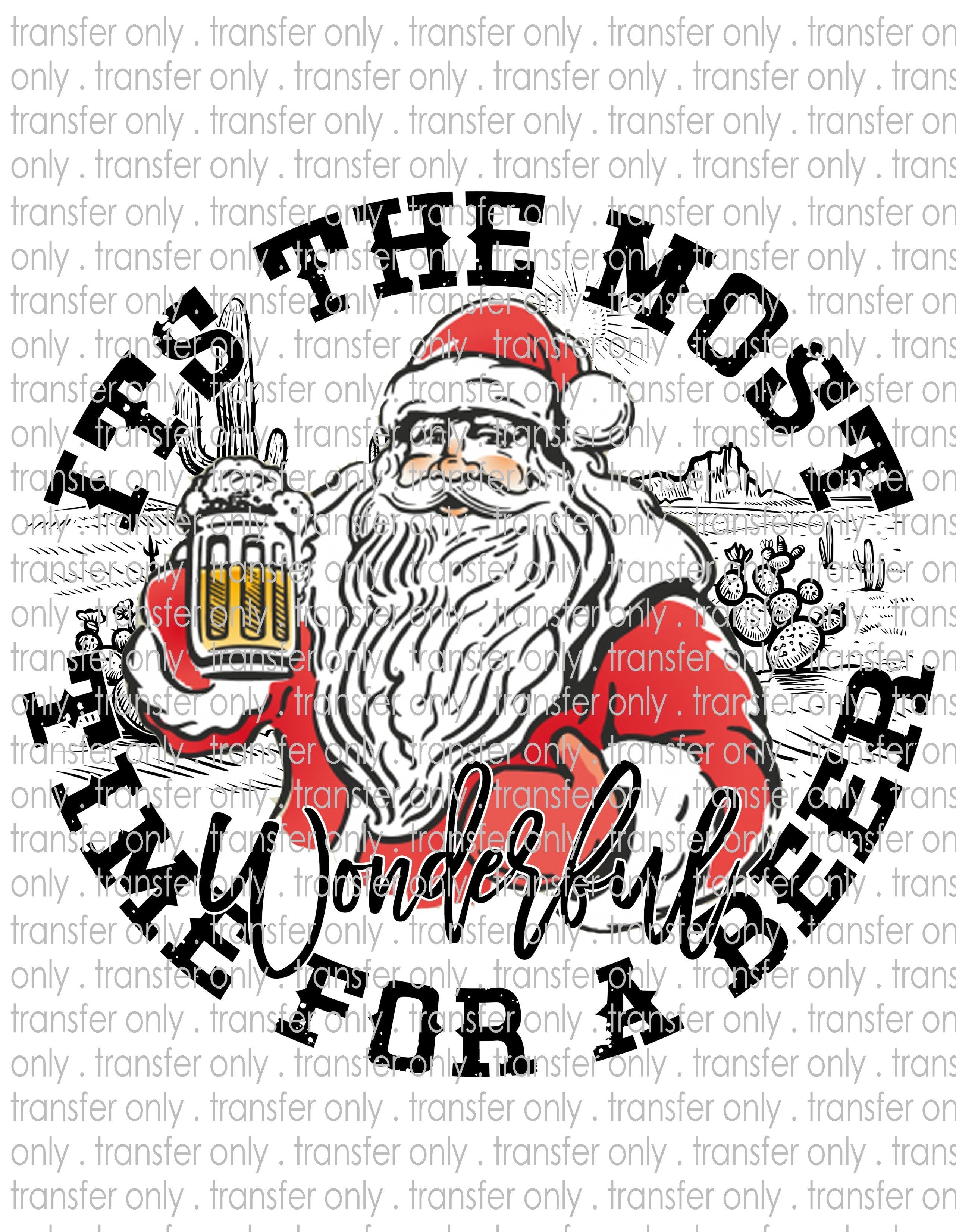 Christmas - Waterslide, Sublimation