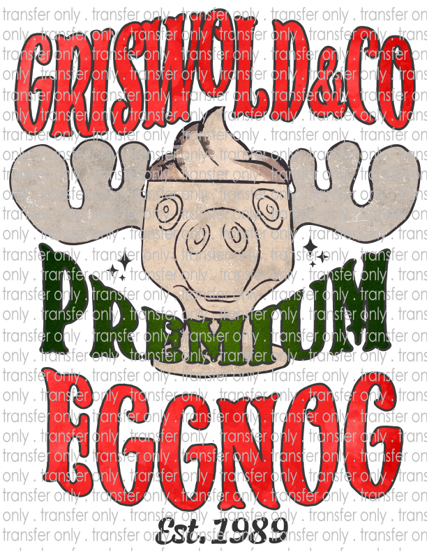 Premium Eggnog - Waterslide, Sublimation Transfers