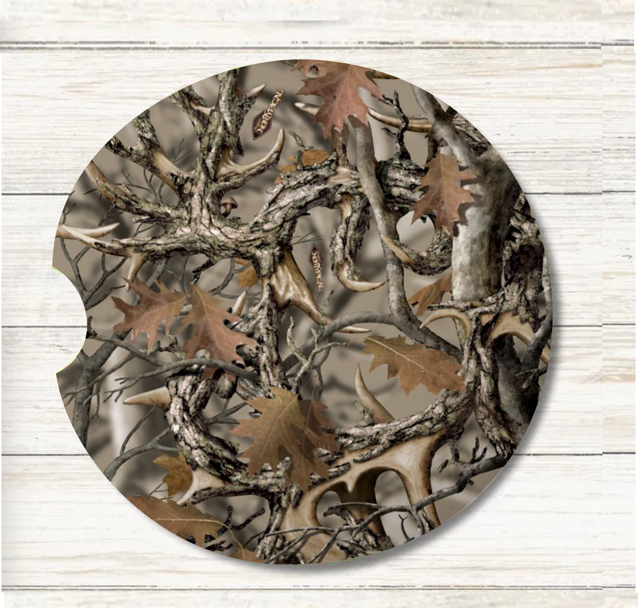 Forest Camo - Car Coaster & Keychain Transfer