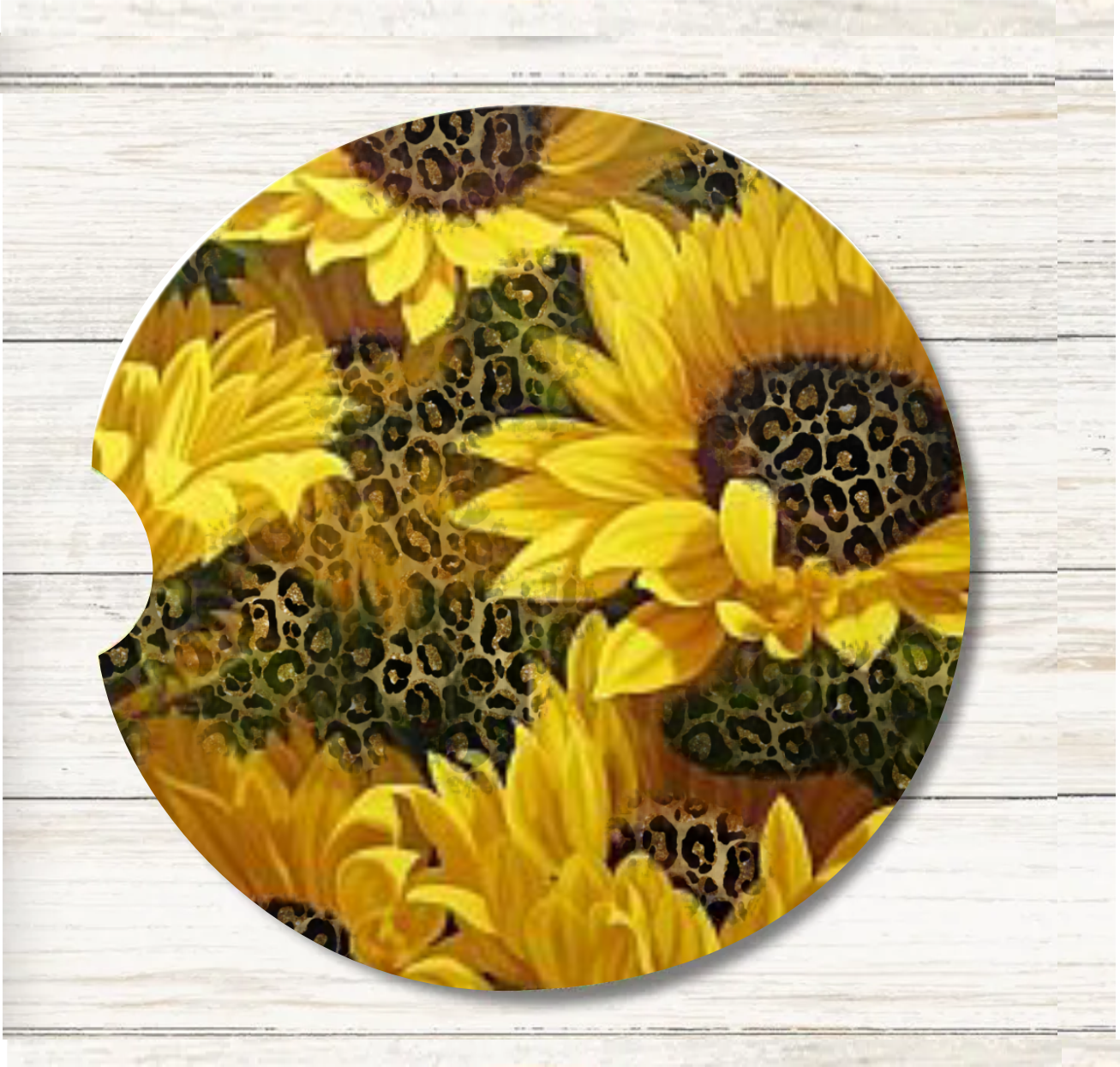 Sunflowers - Car Coaster Transfer