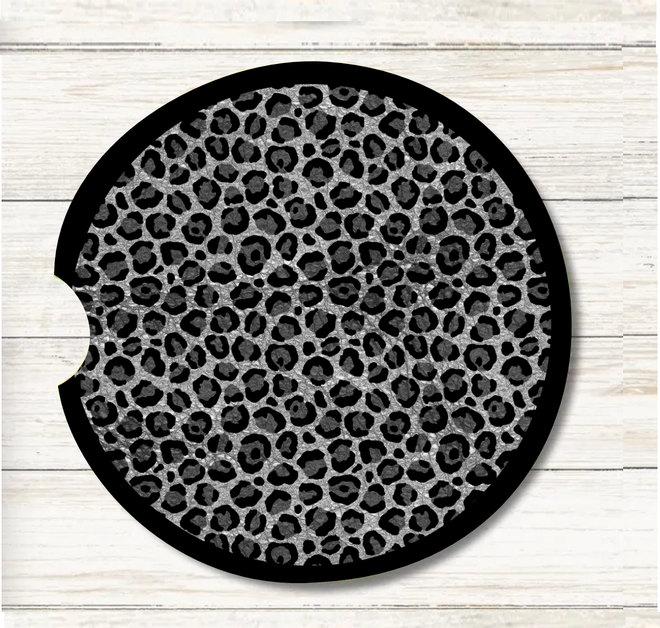 Leopard - Car Coaster Transfer