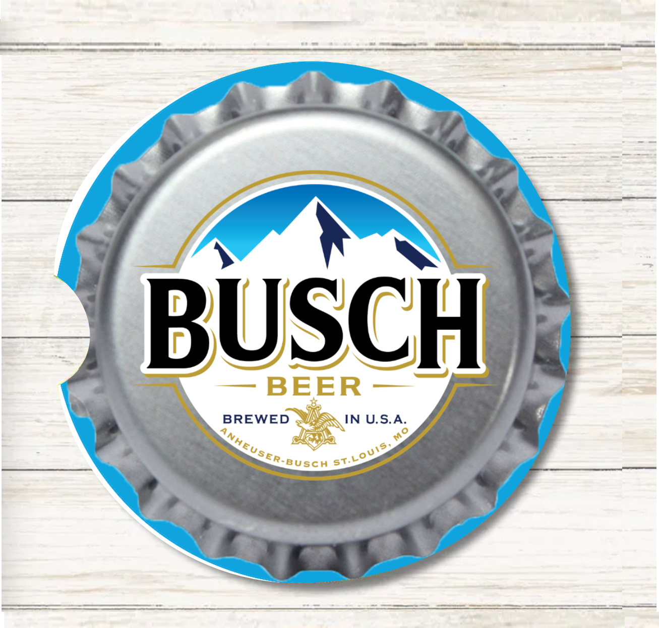 Beer Lid - Car Coaster & Keychain Transfer