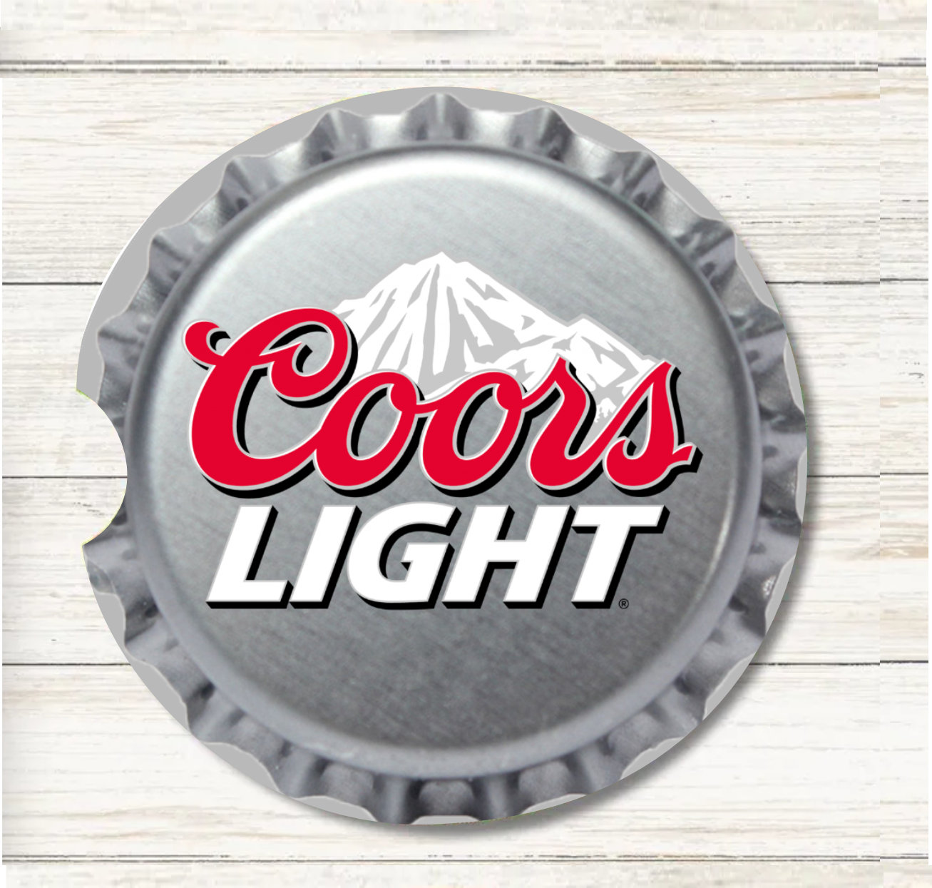 Beer Lid - Car Coaster & Keychain Transfer