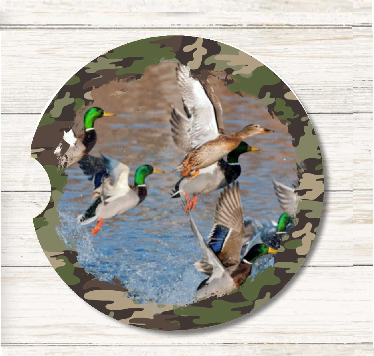 Duck Hunter - Car Coaster & Keychain Transfer
