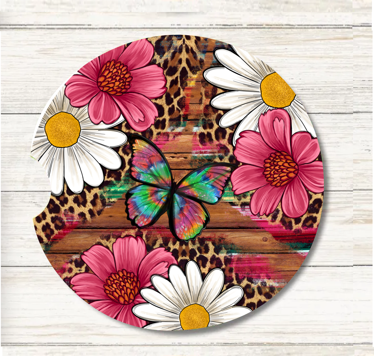 Butterfly - Car Coaster & Keychain Transfer