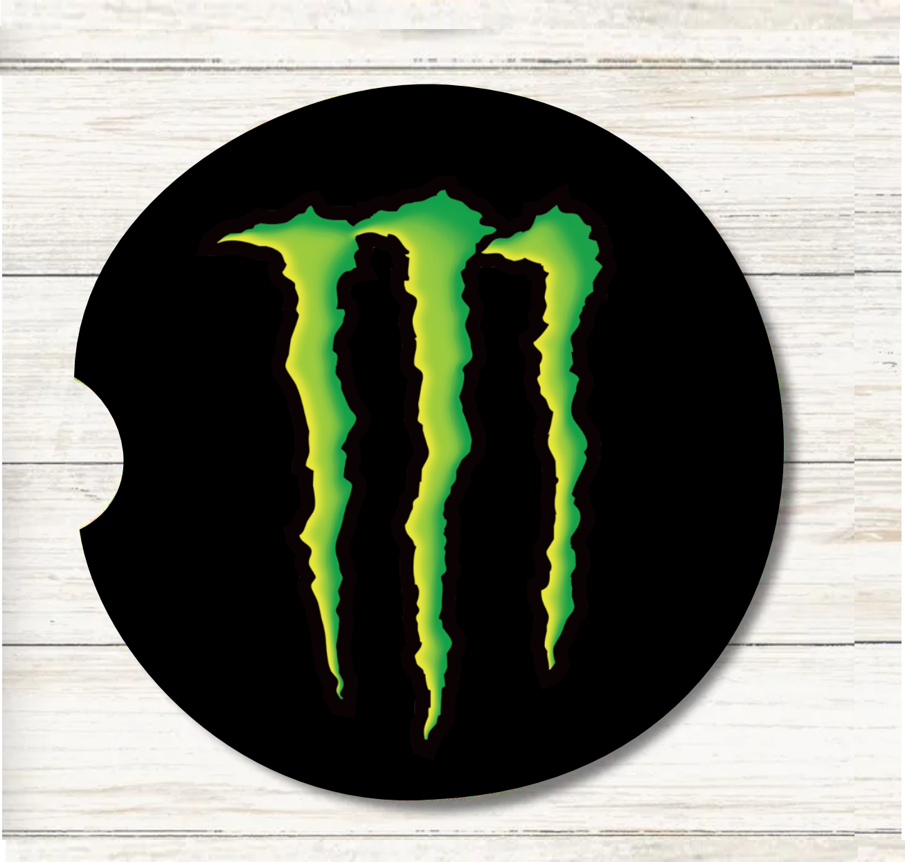 Energy Drink - Car Coaster & Keychain Transfer