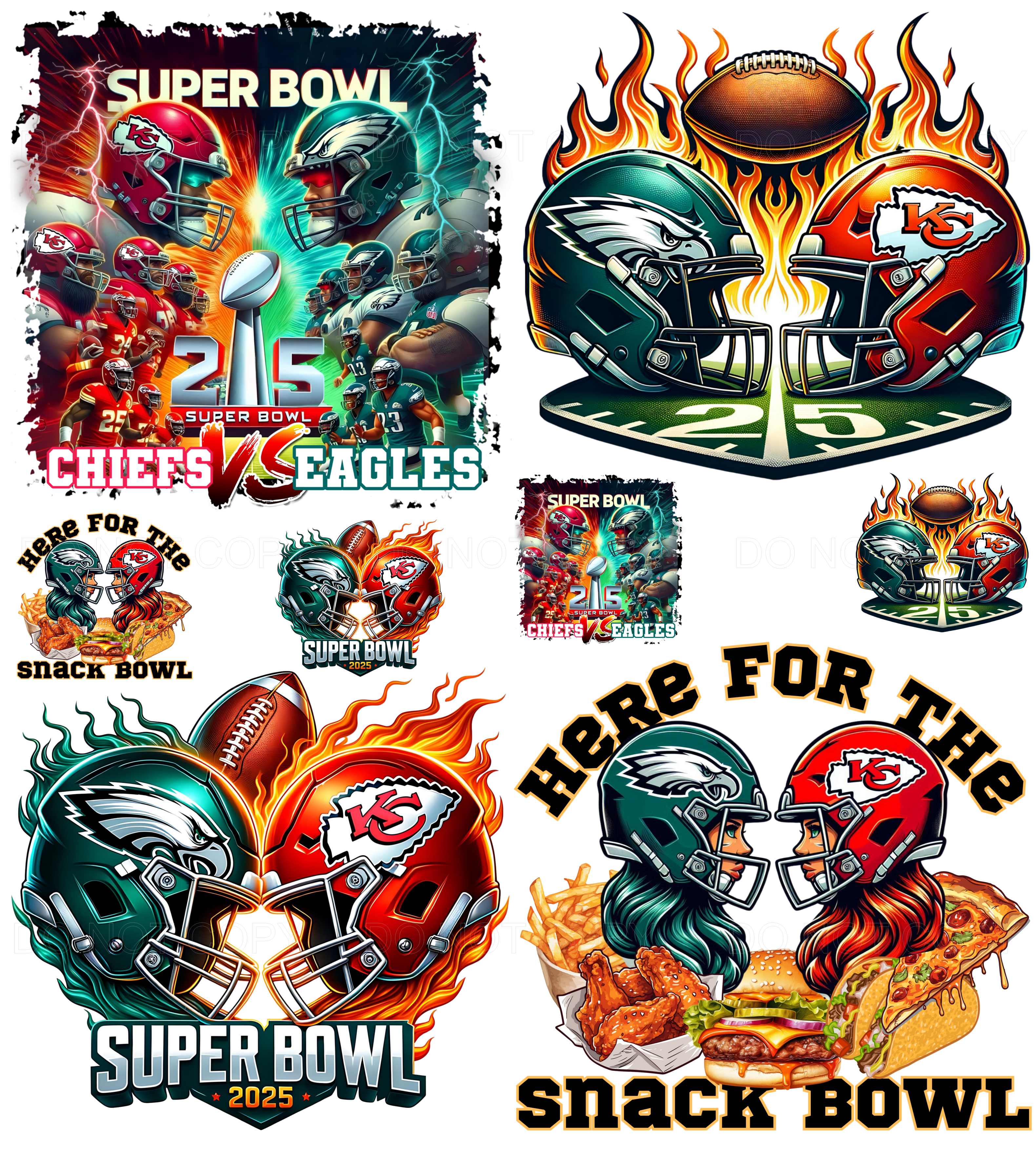 Big Game Gang Sheet - DTF Transfer