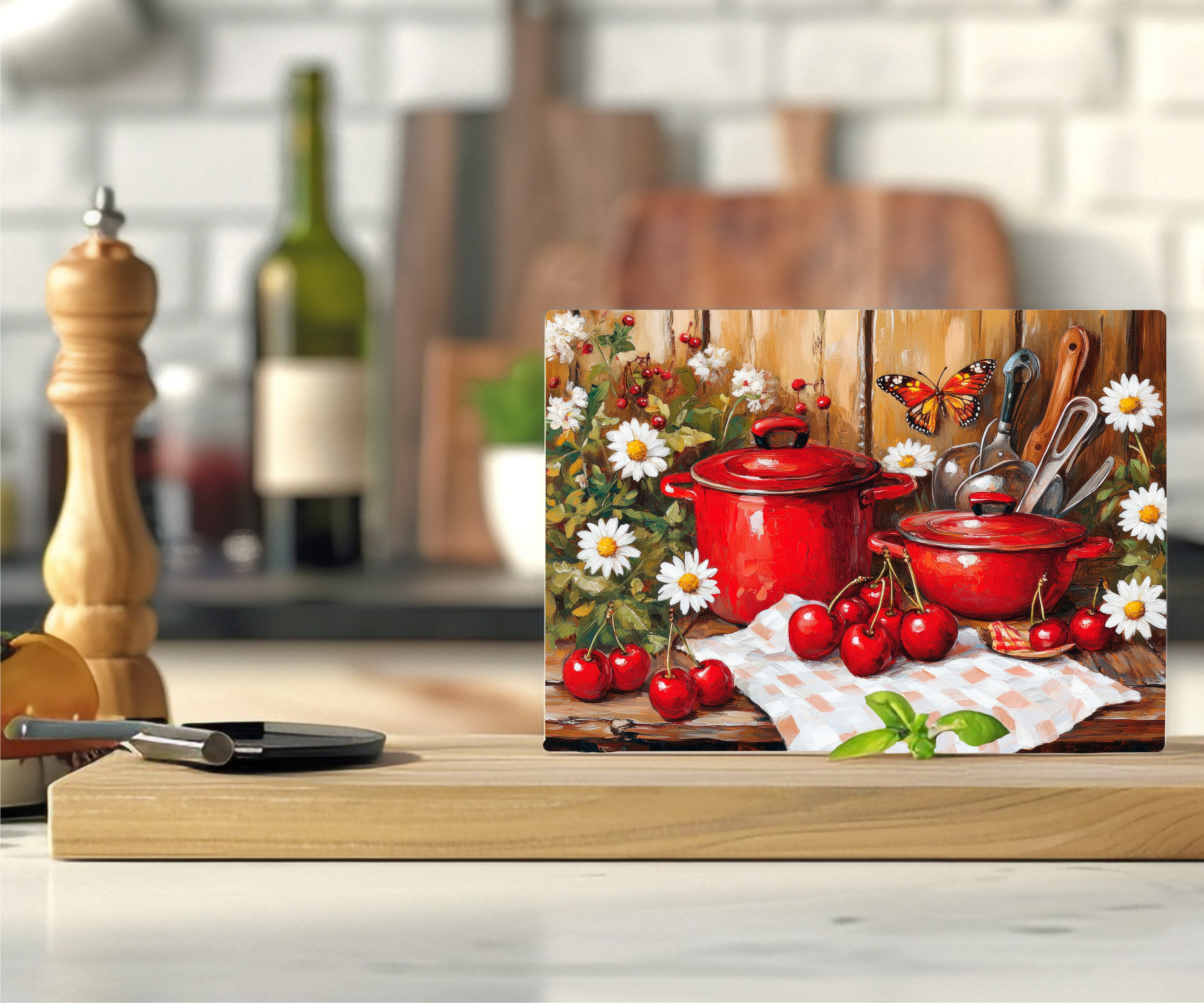 Country Cookware - Cutting Board - Sublimation Transfer