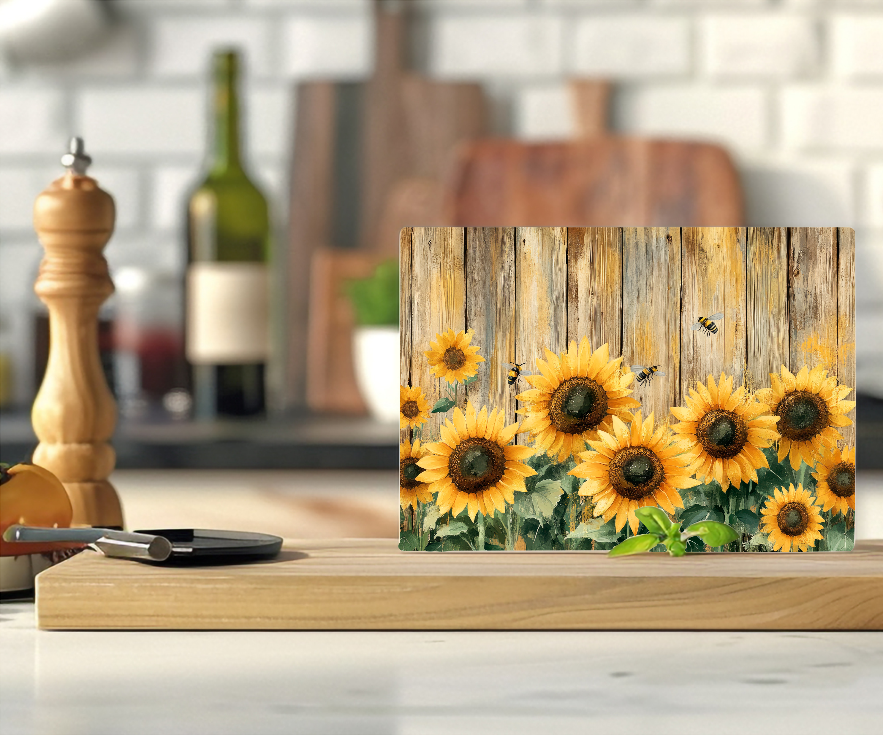 Sunflowers - Cutting Board - Sublimation Transfer
