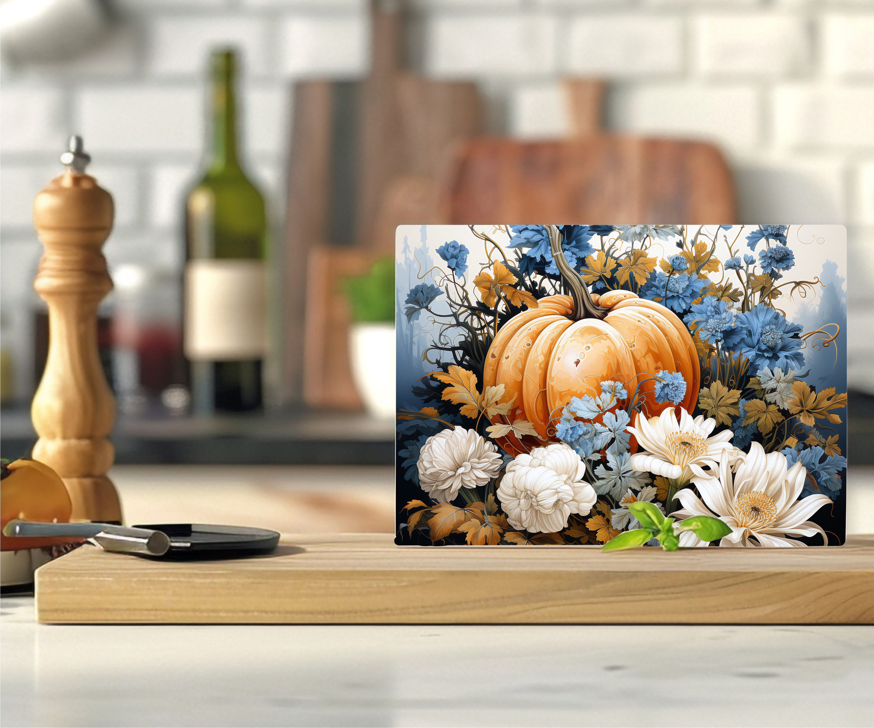 Fall Pumpkins - Cutting Board - Sublimation Transfer