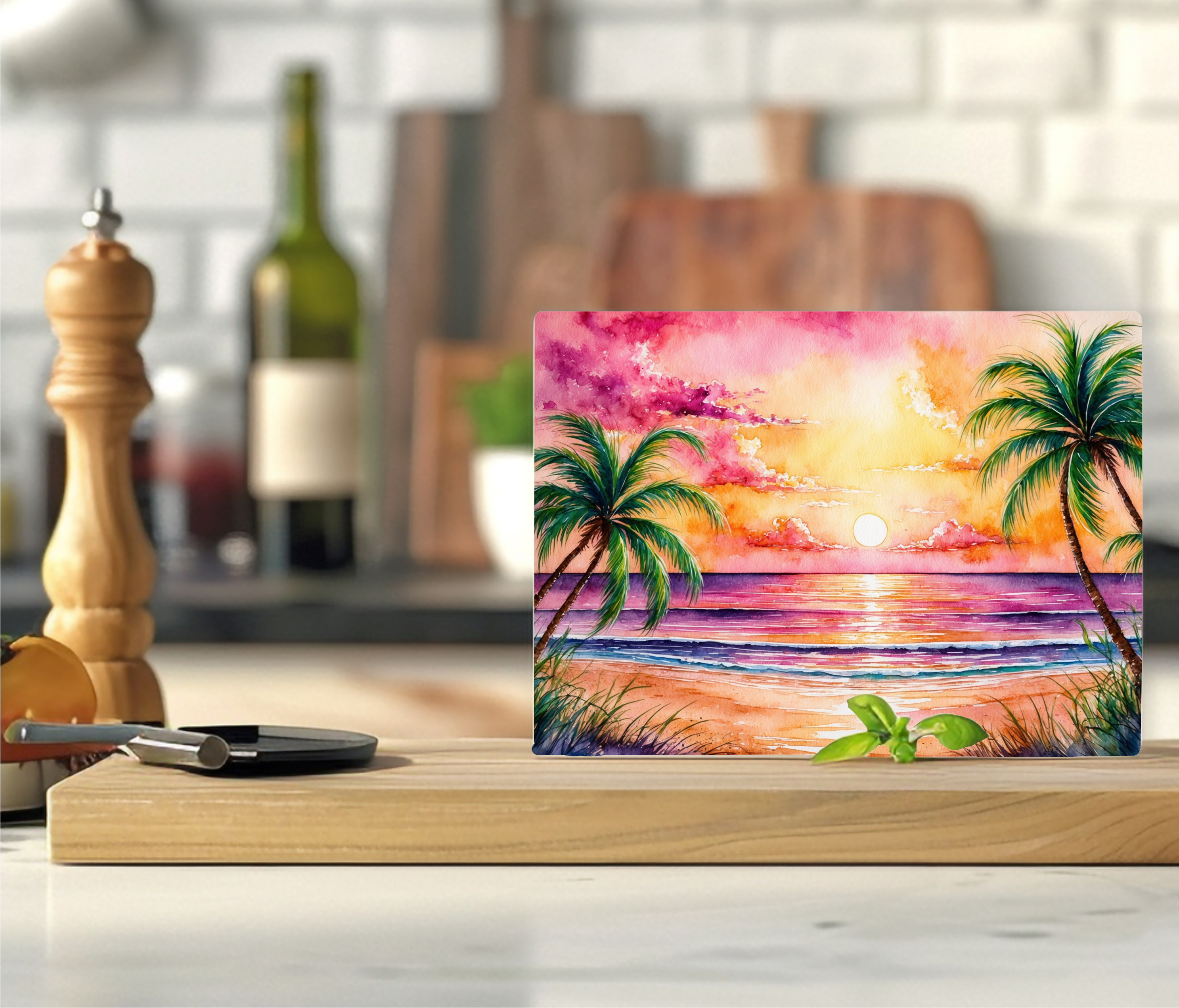 Ocean Scene - Cutting Board - Sublimation Transfer