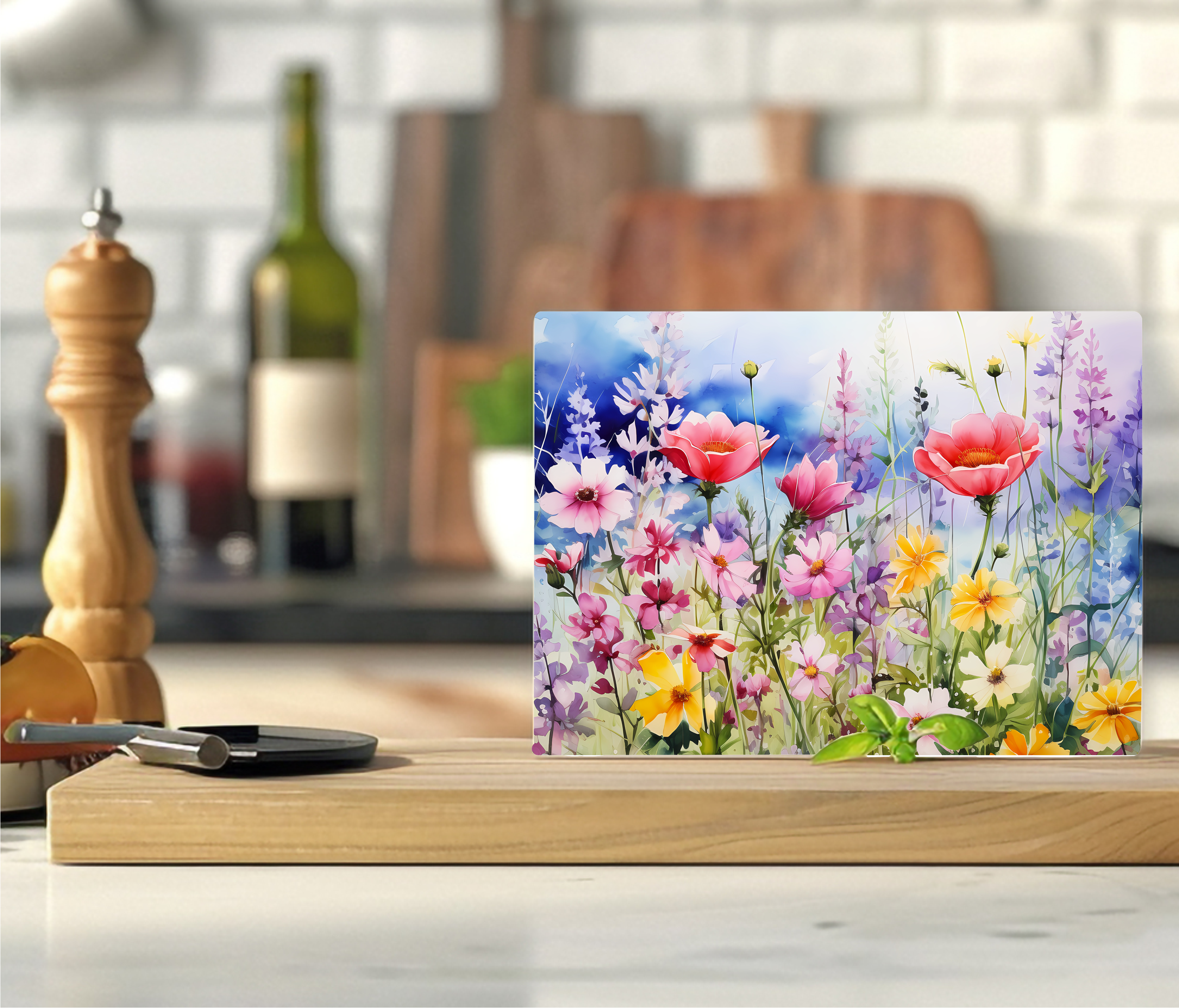 Wildflowers - Cutting Board - Sublimation Transfer