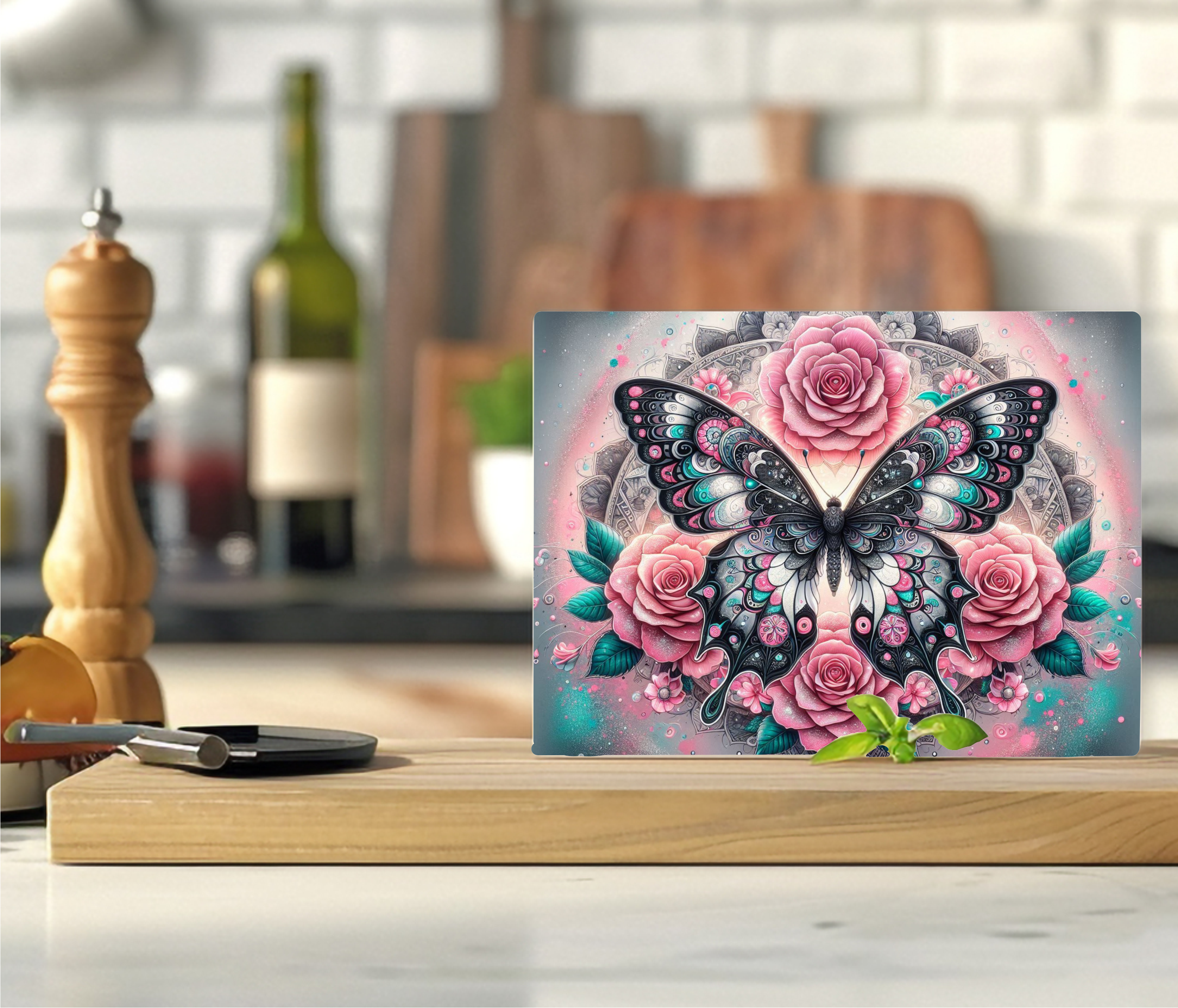 Butterfly - Cutting Board - Sublimation Transfer