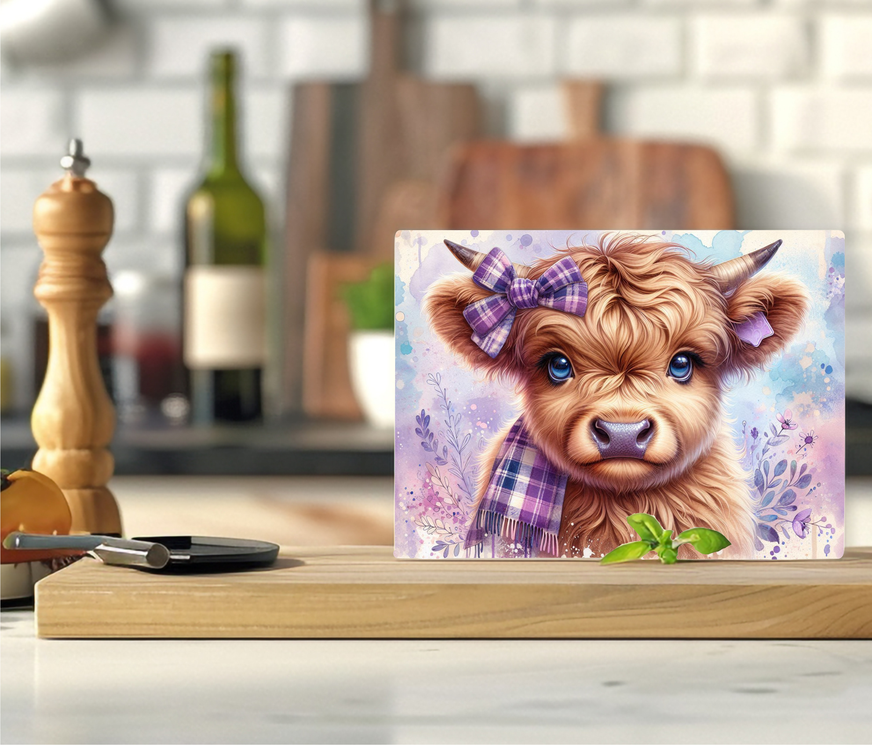 Country Cow - Cutting Board - Sublimation Transfer