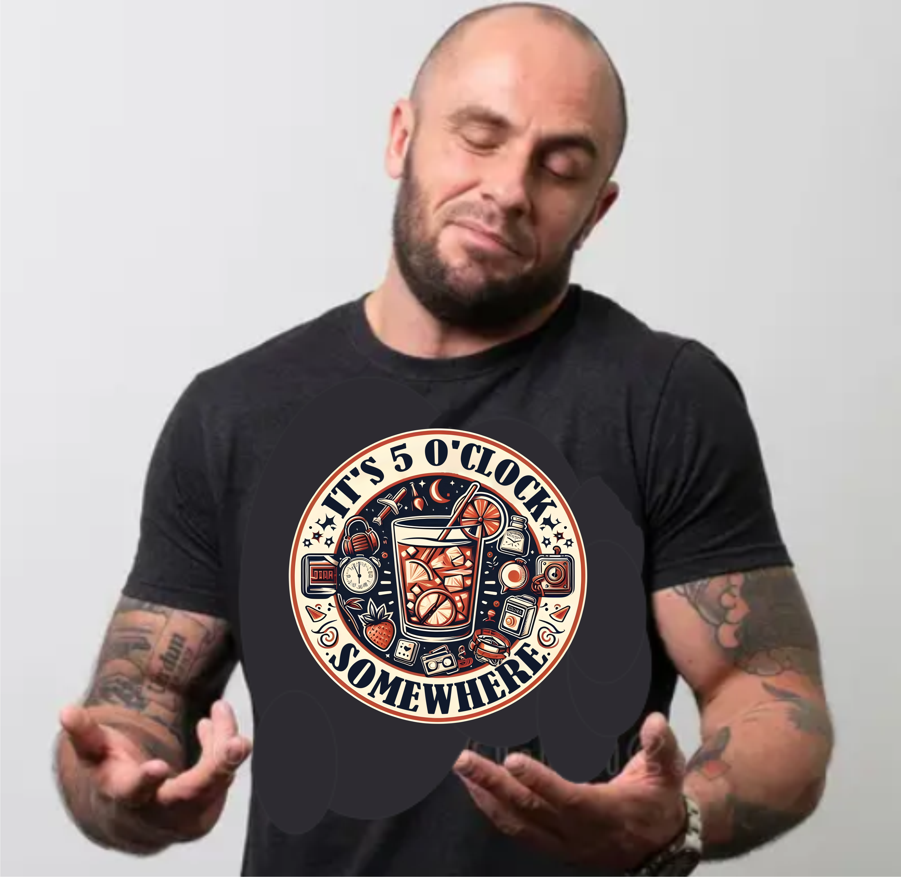 It's 5 o'clock Somewhere - DTF Transfer