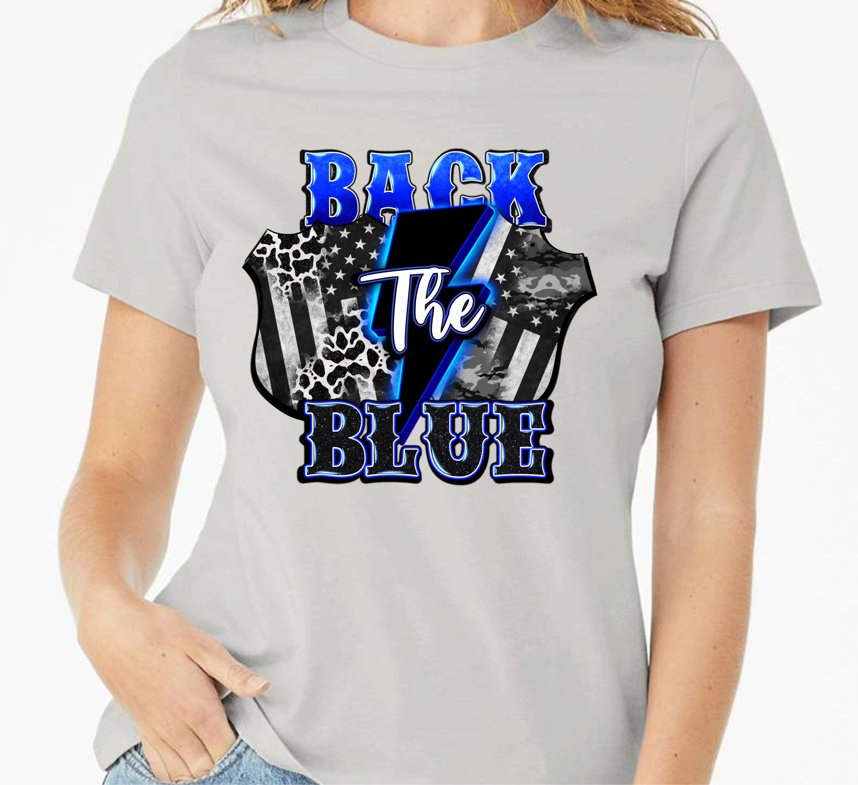 Back The Blue - DTF Transfer