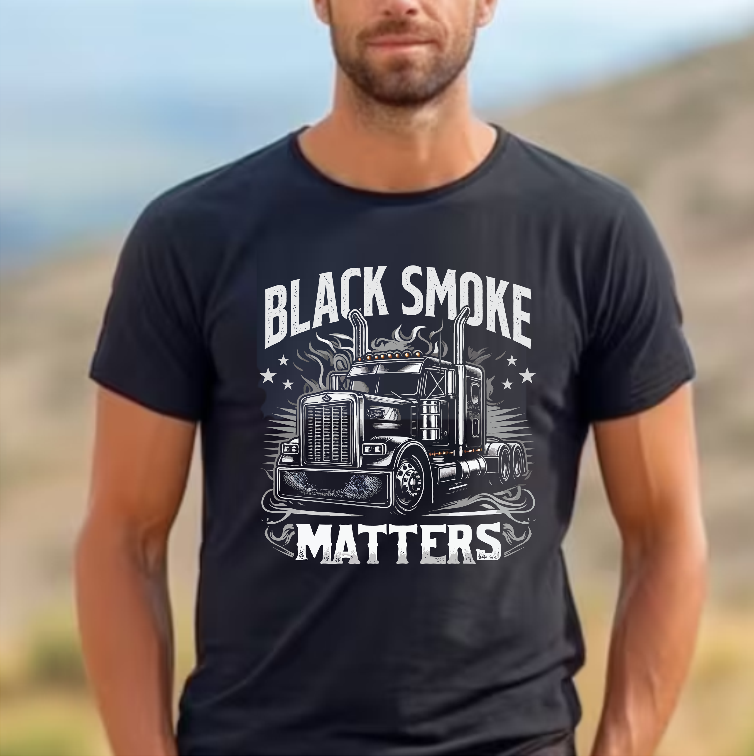 Black Smoke Matters - DTF Transfer