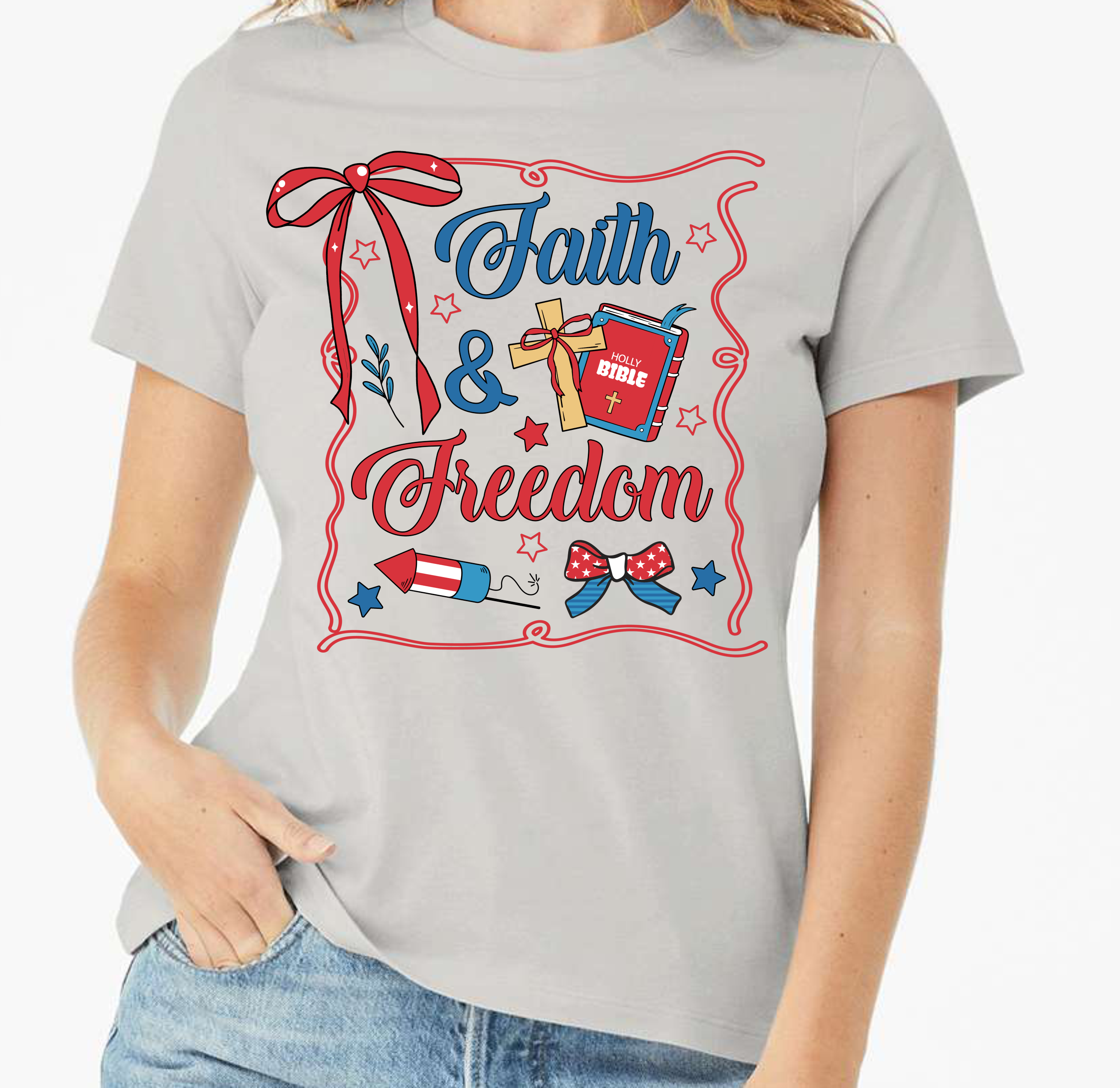 Faith & Freedom - DTF Transfer
