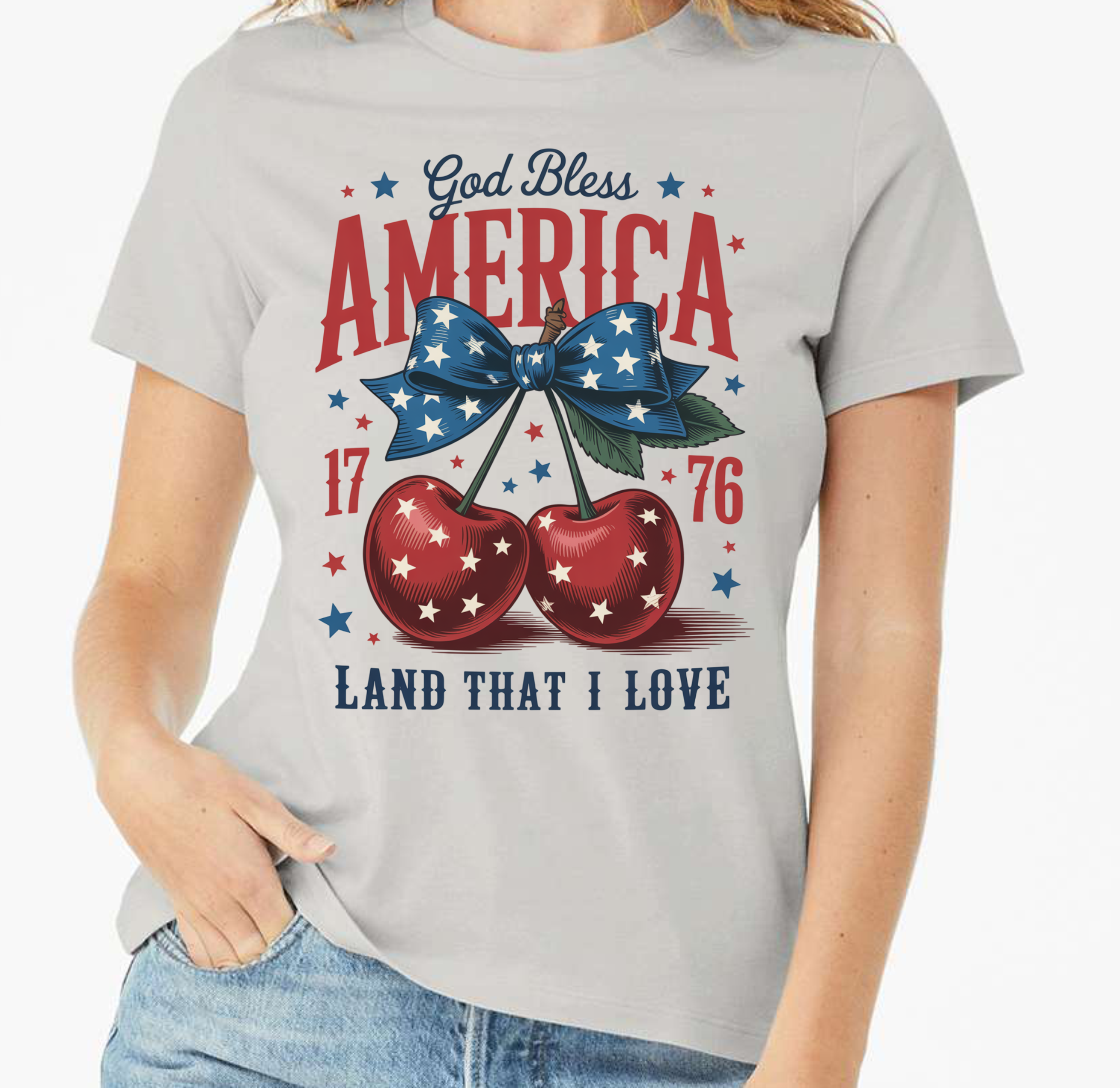 God Bless America, Land That I Love - Sublimation Transfer