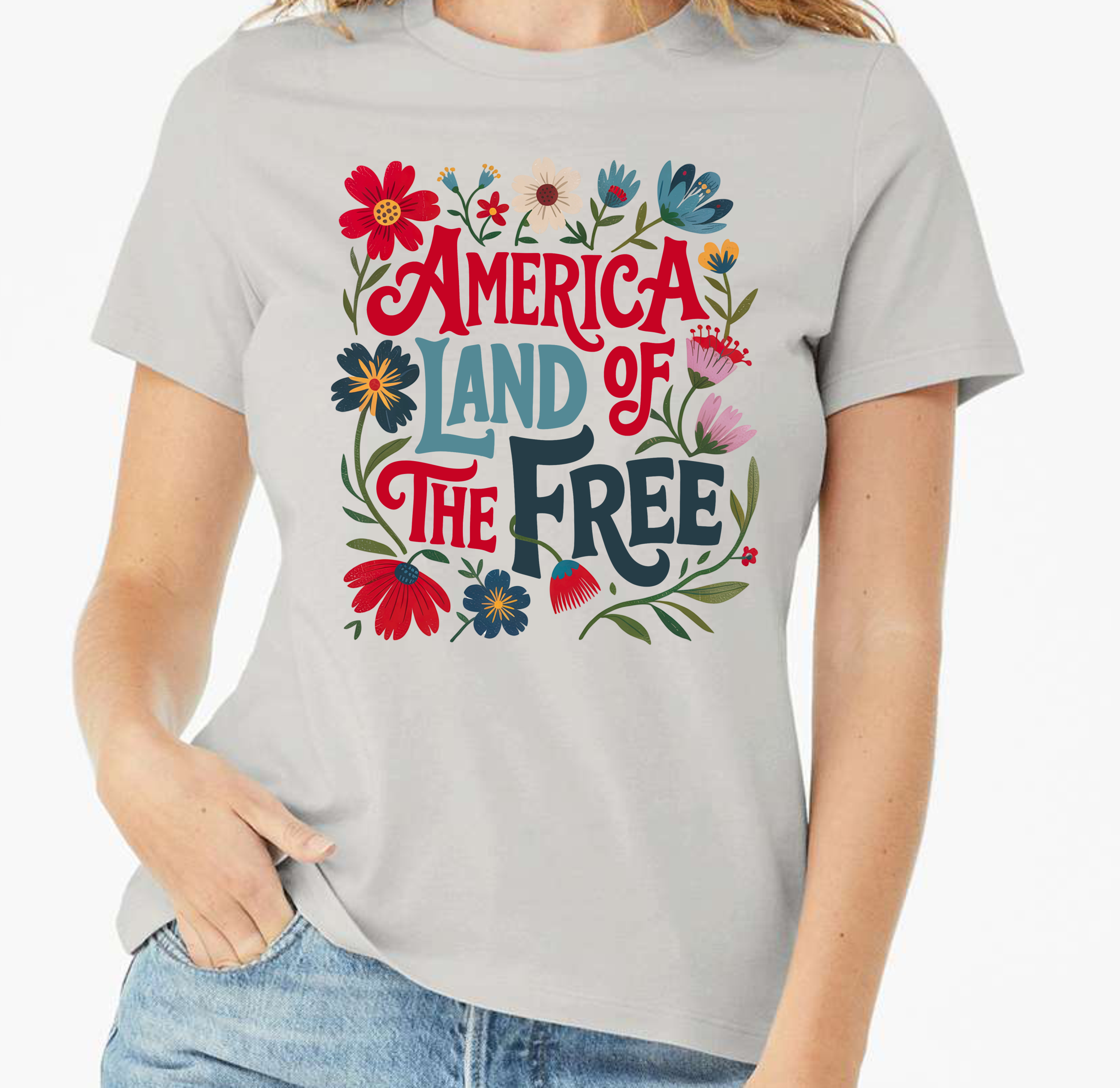 America Land Of The Free - DTF Transfer