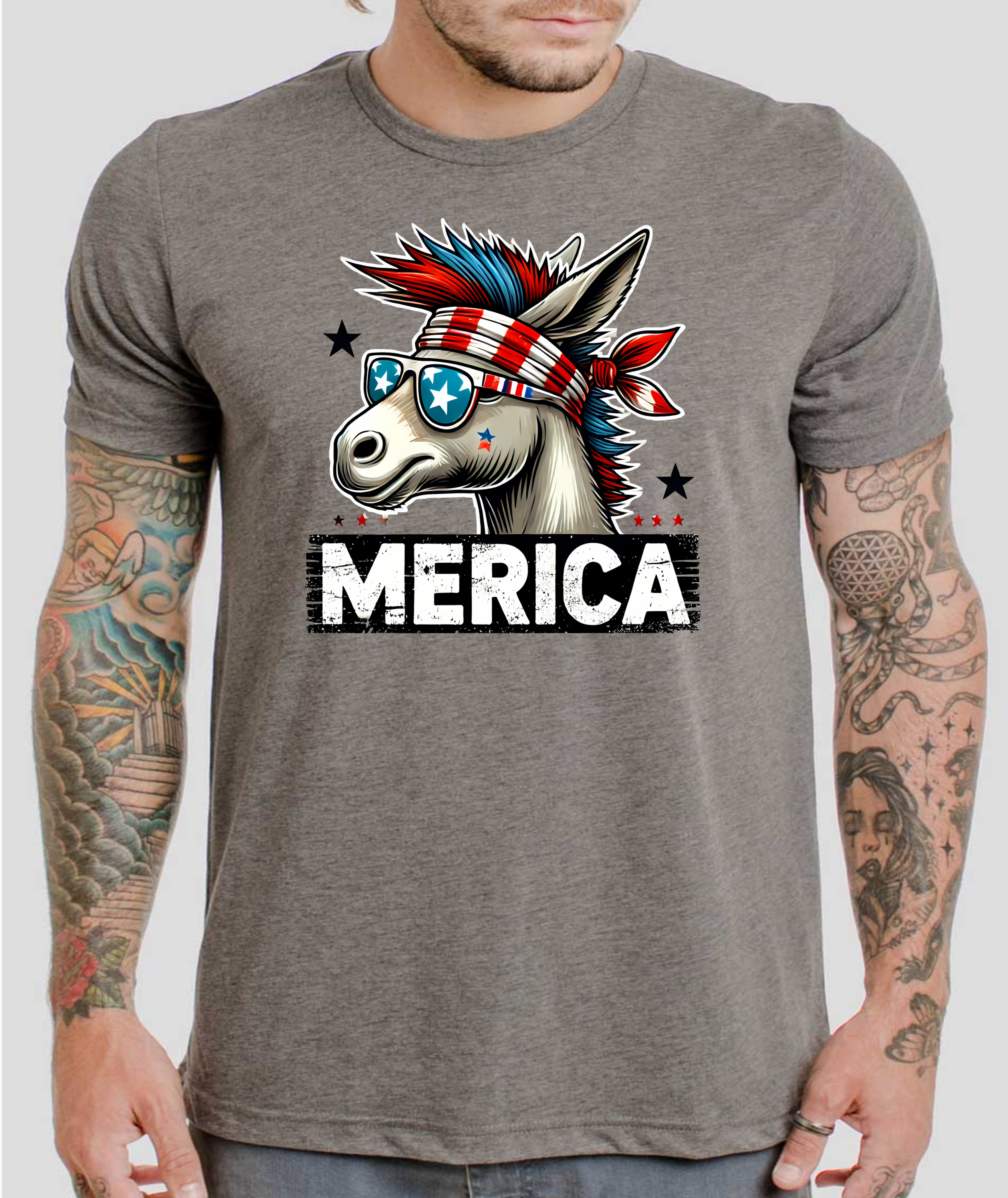 Merica Donkey - DTF Transfer
