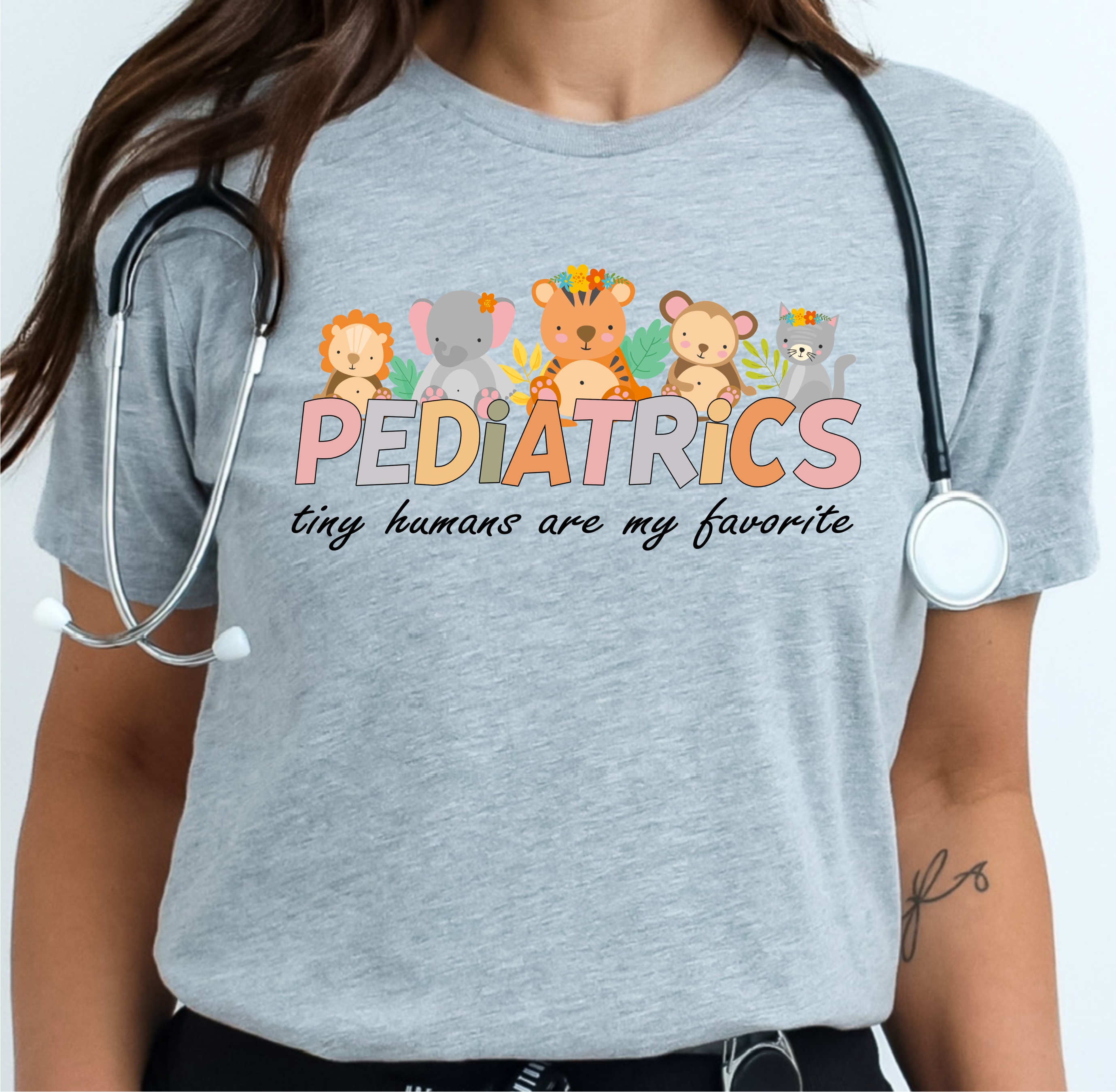 Pediatrics, Tiny Humans Are My Favorite - DTF Transfer