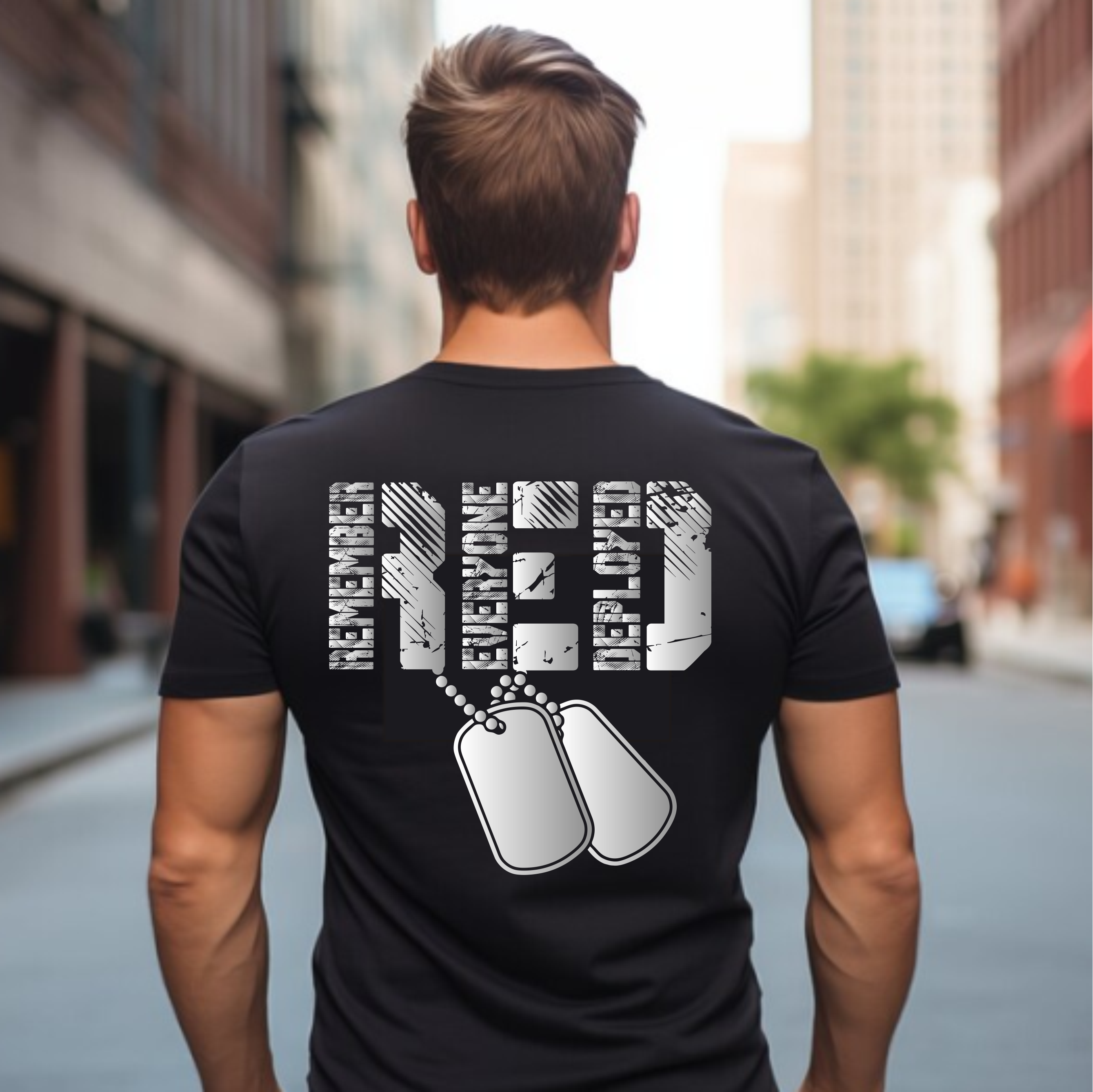 RED Remember Everyone Deployed - DTF Transfer