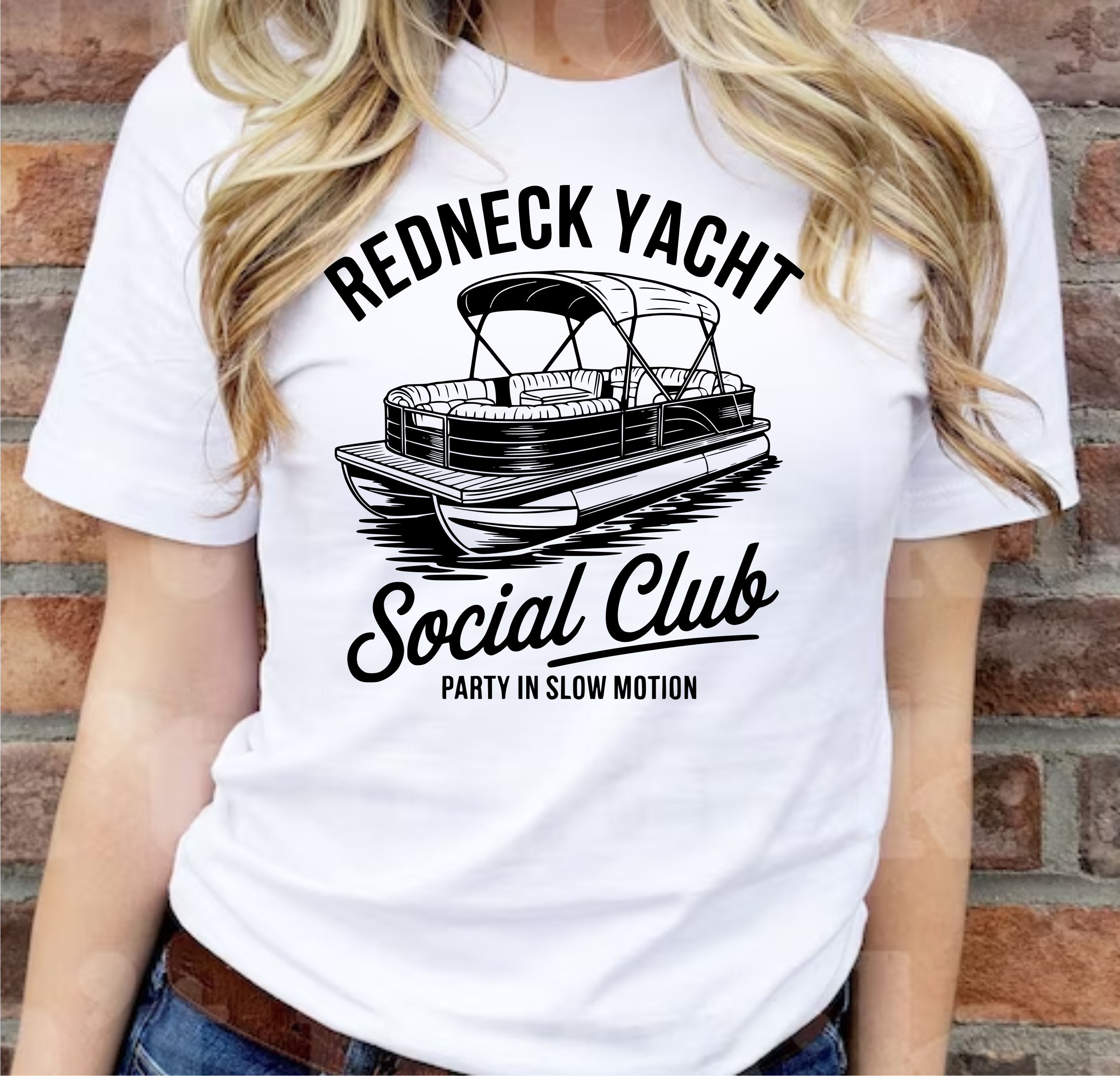 Redneck Social Yacht Club - DTF Transfer