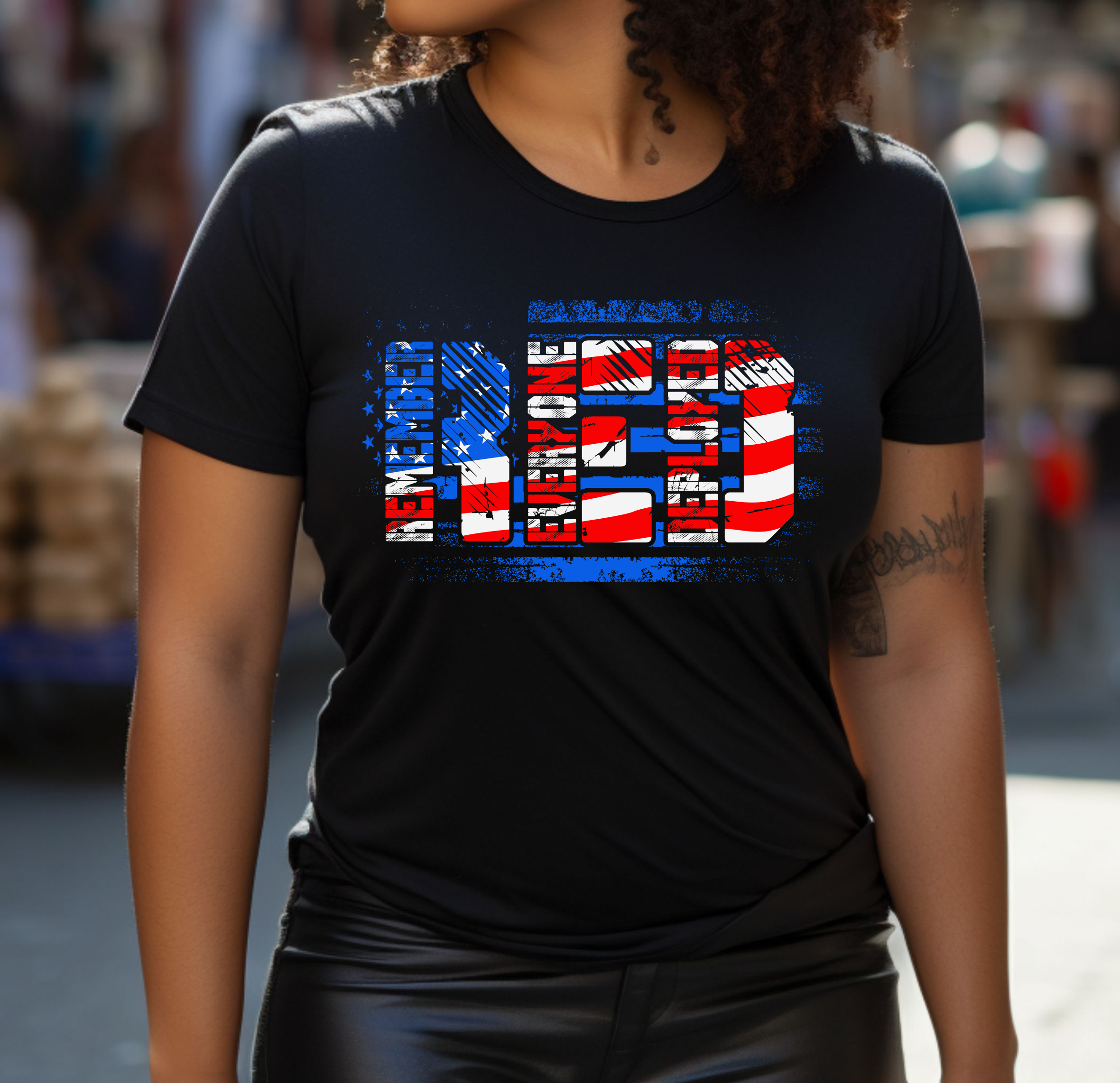 RED Remember Everyone Deployed - DTF Transfer