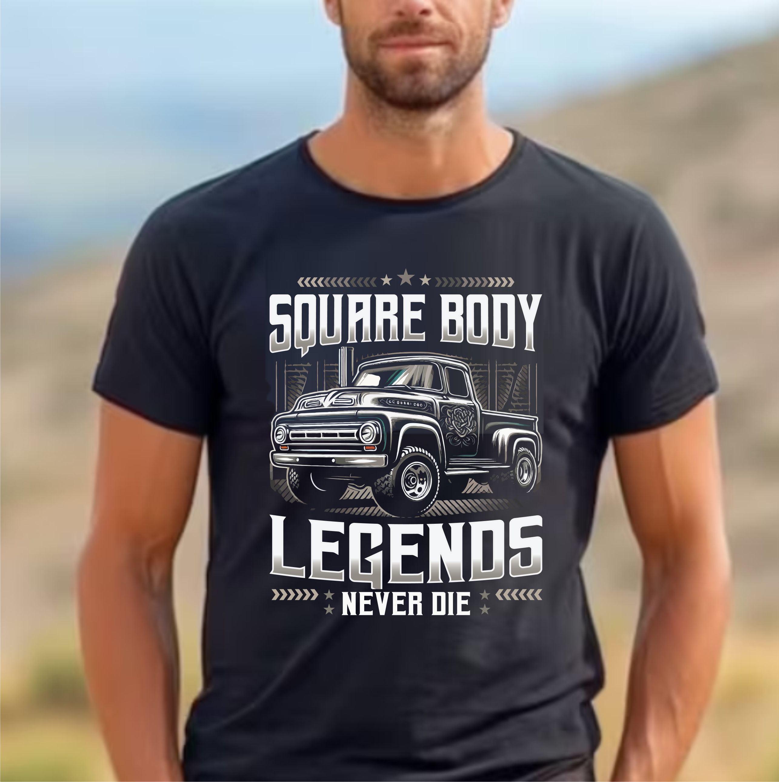 Square Body Legends Never Die - DTF Transfer