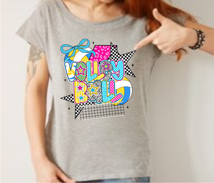 Volleyball - DTF Transfer