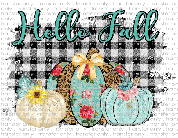 Fall - Waterslide, Sublimation Transfers