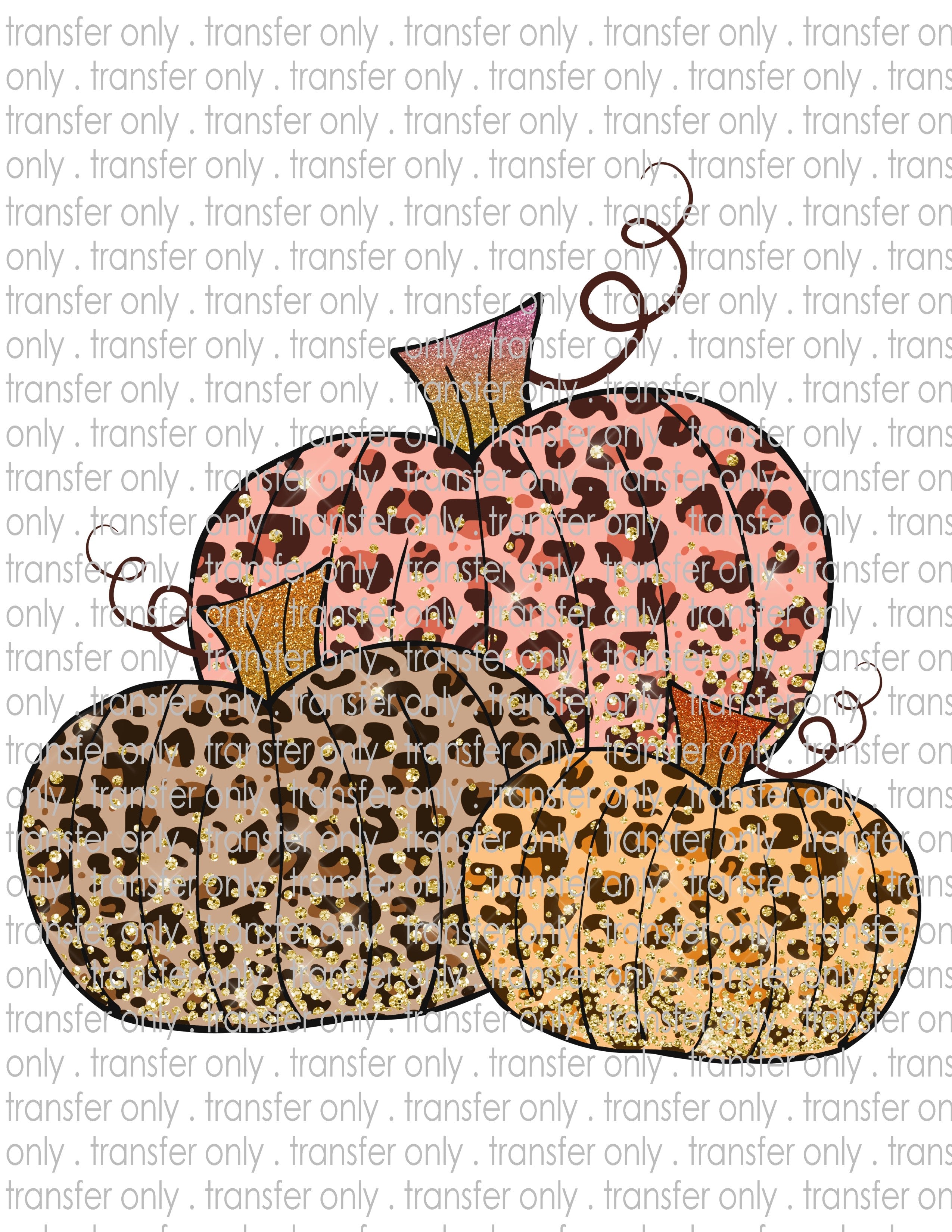 Glitter Fall & Thanksgiving - Waterslide, Sublimation Transfers