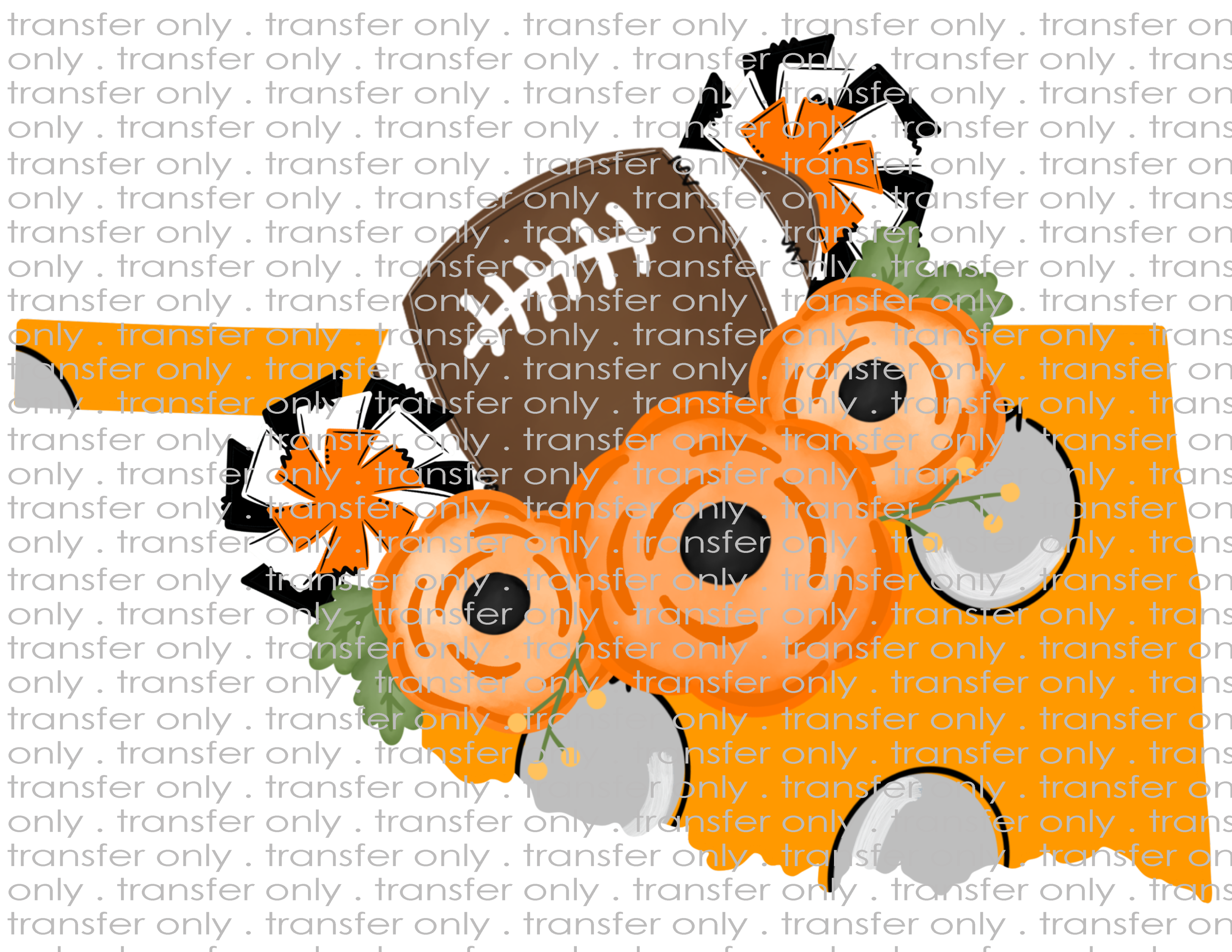 Oklahoma Cowboys - Waterslide, Sublimation Transfers