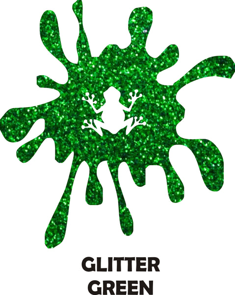 Kelly (Grass) Green Glitter - Heat Transfer Vinyl Sheets