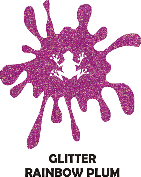 Rainbow Plum Holographic Glitter - Heat Transfer Vinyl Sheets