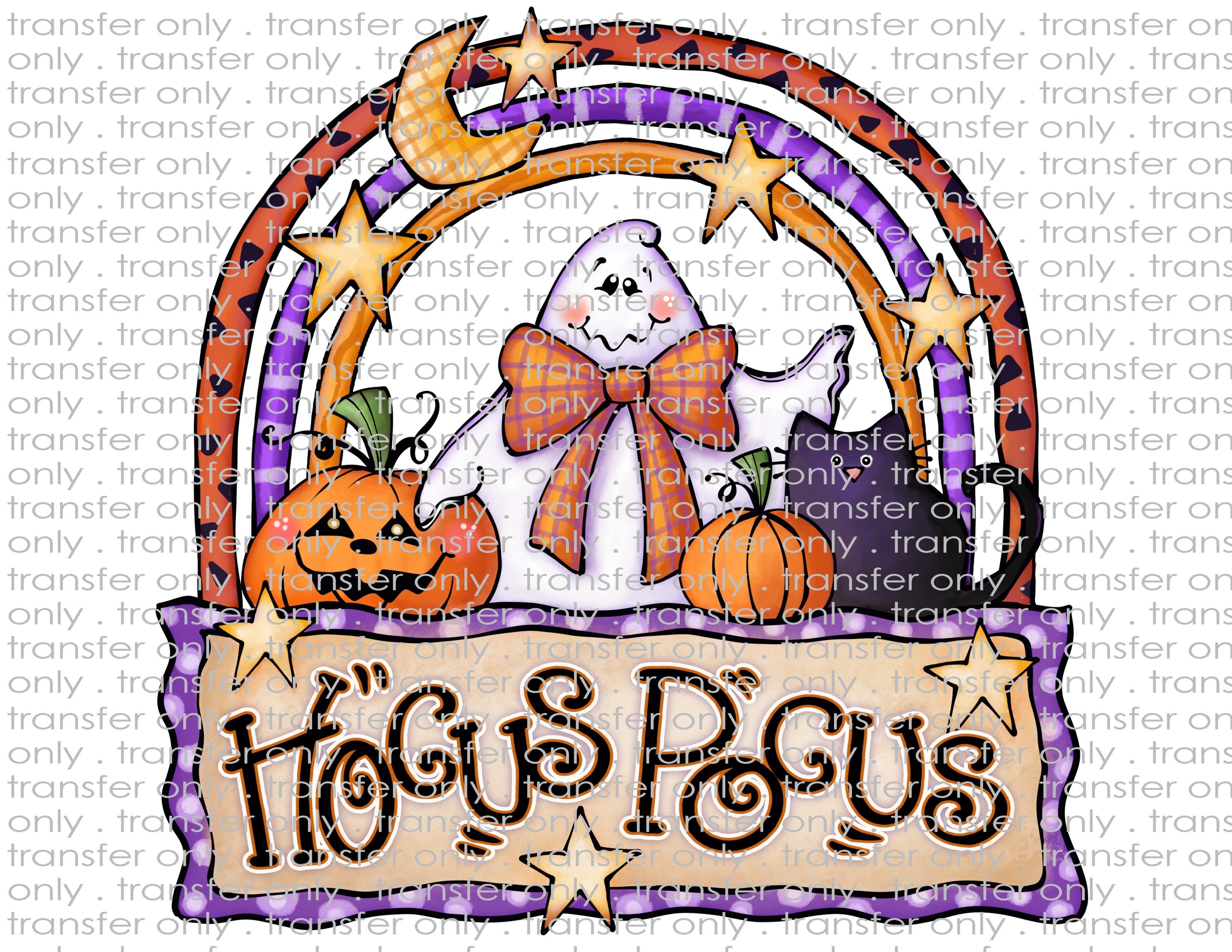 Hocus Pocus - Waterslide & Sublimation Transfers