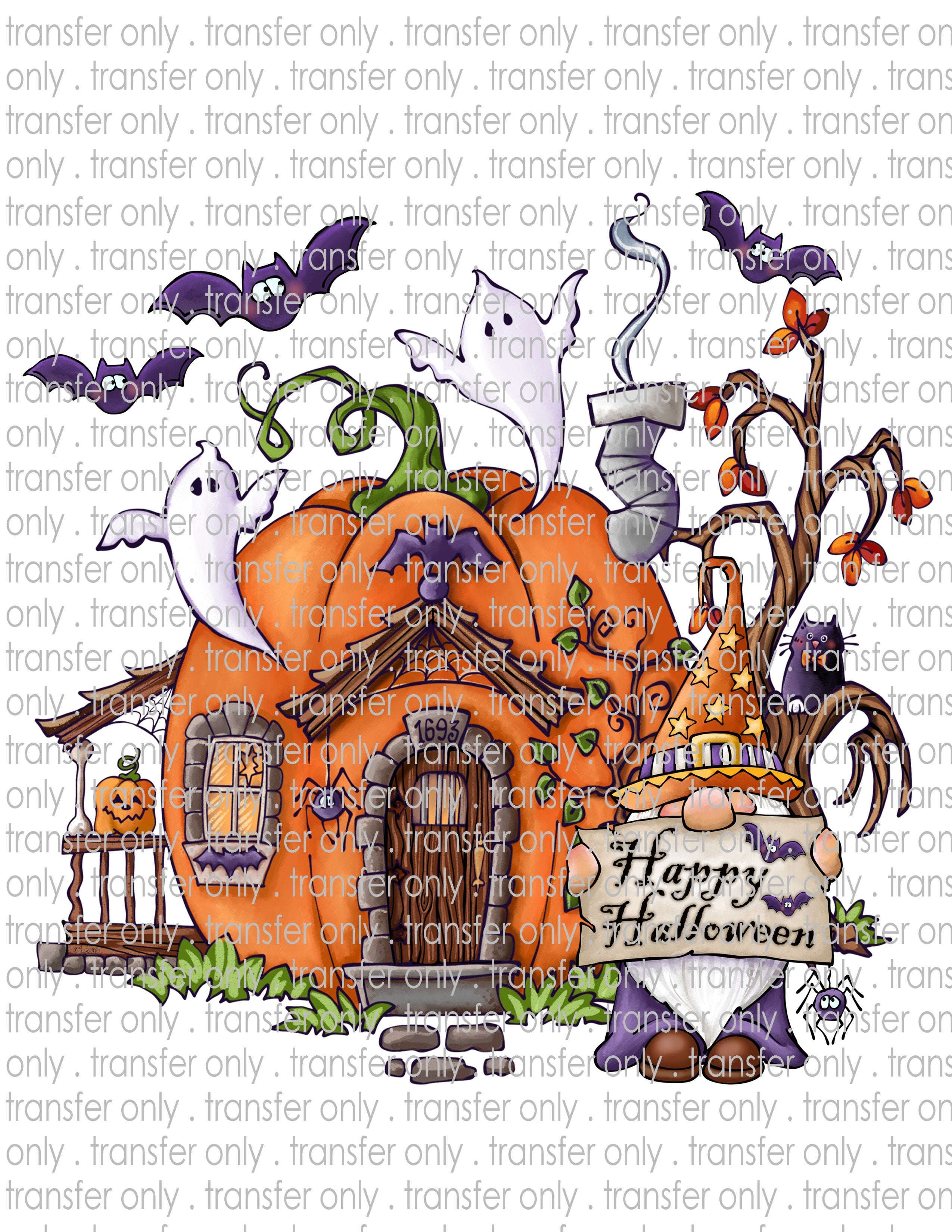 Happy Halloween - Waterslide & Sublimation Transfers