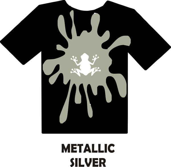 Silver Metallic - Heat Transfer Vinyl Rolls