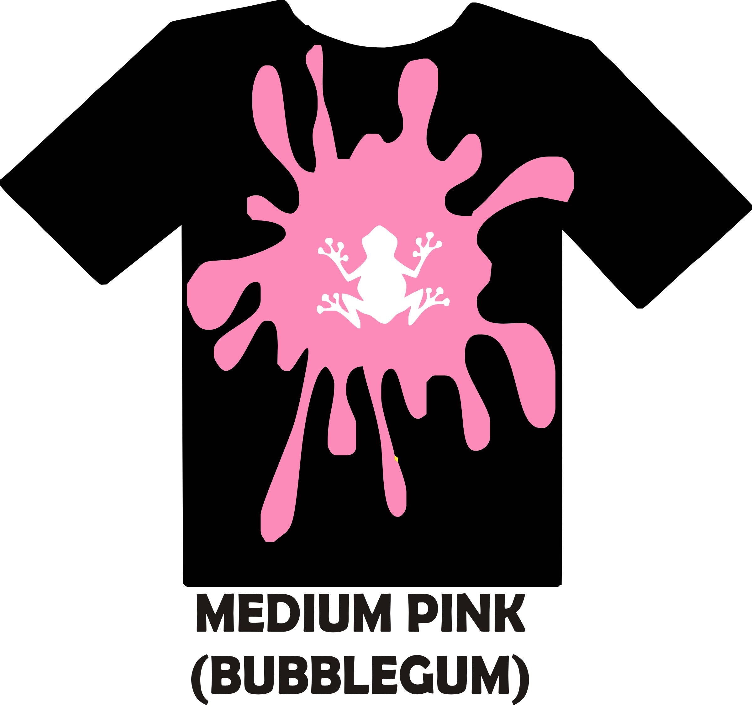 Medium Pink (Bubblegum) - Heat Transfer Vinyl Sheets